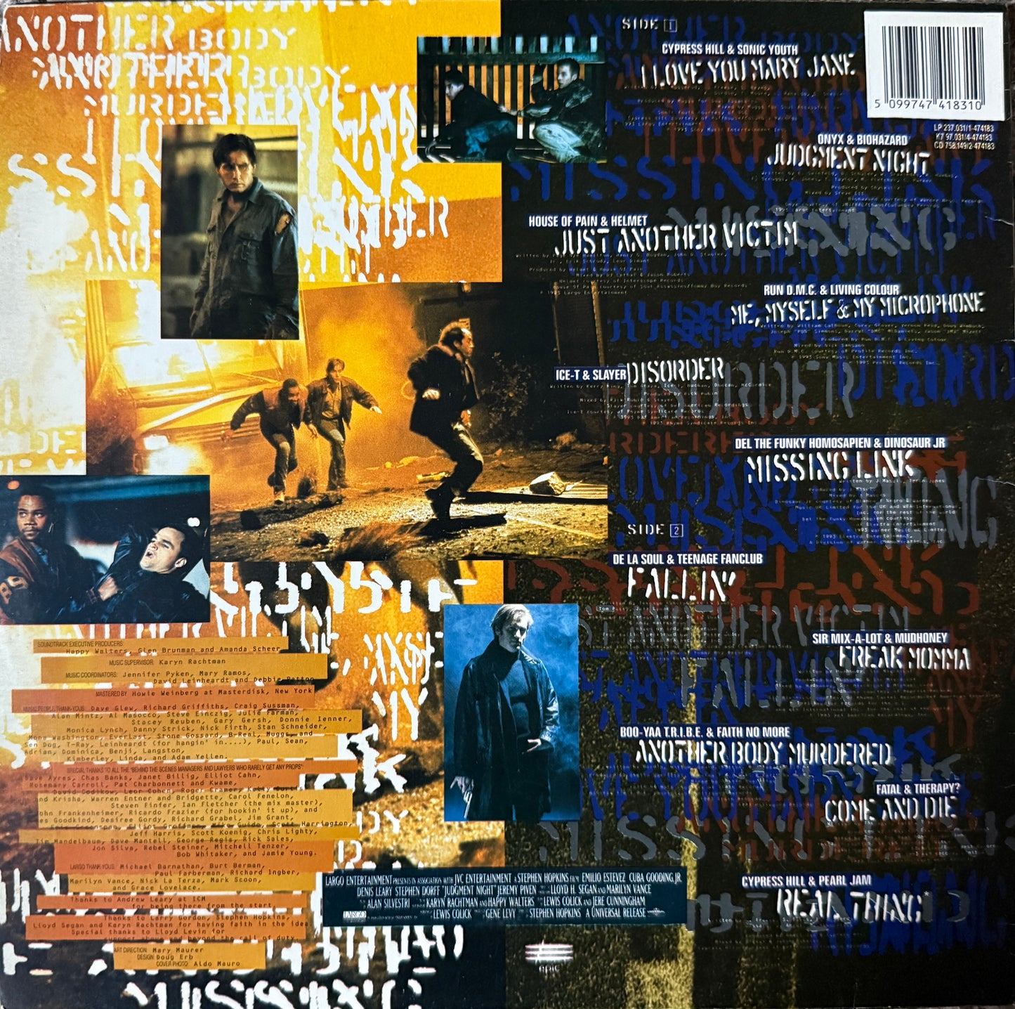 Judgement Night - OST (1993 Brazil Press)