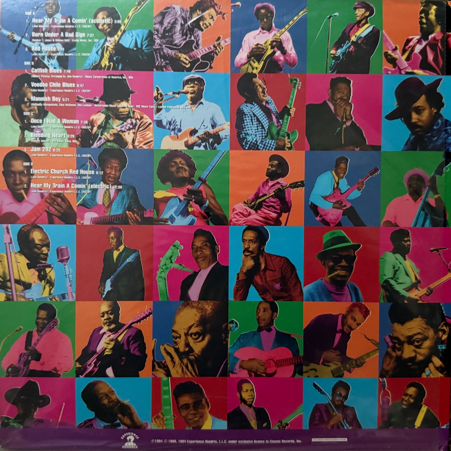 Jimi Hendrix - Blues (Classic Records 2XLP) Quiex 200 Gram