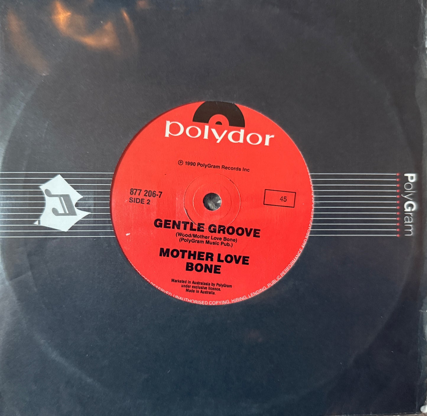 Mother Love Bone - Stardog Champion/Gentle Groove (1989 Australian Press)