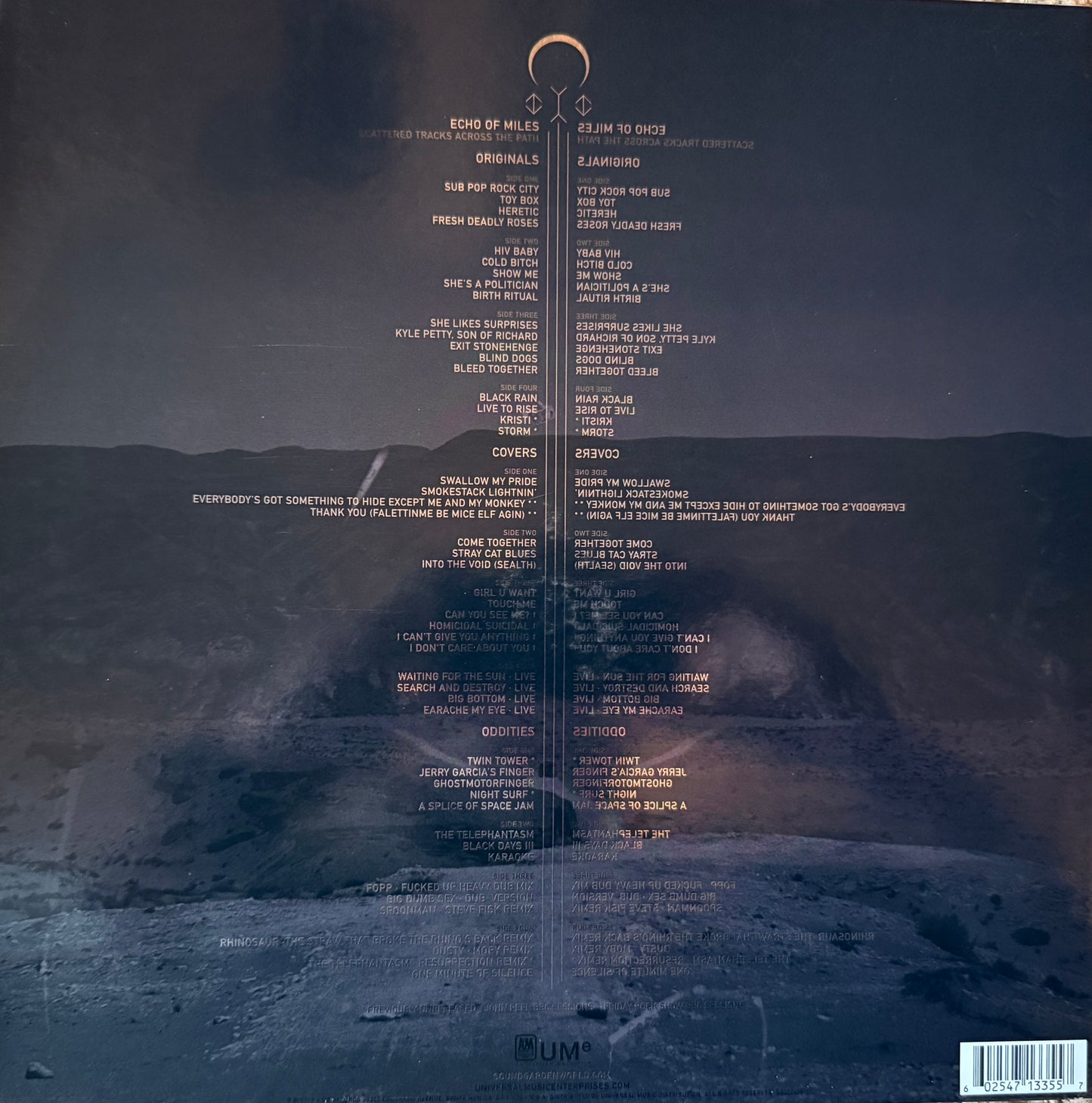 Soundgarden - Echo Of Miles:Scattered Across The Path (6xLP Picture Disc Box Set) RTI Press