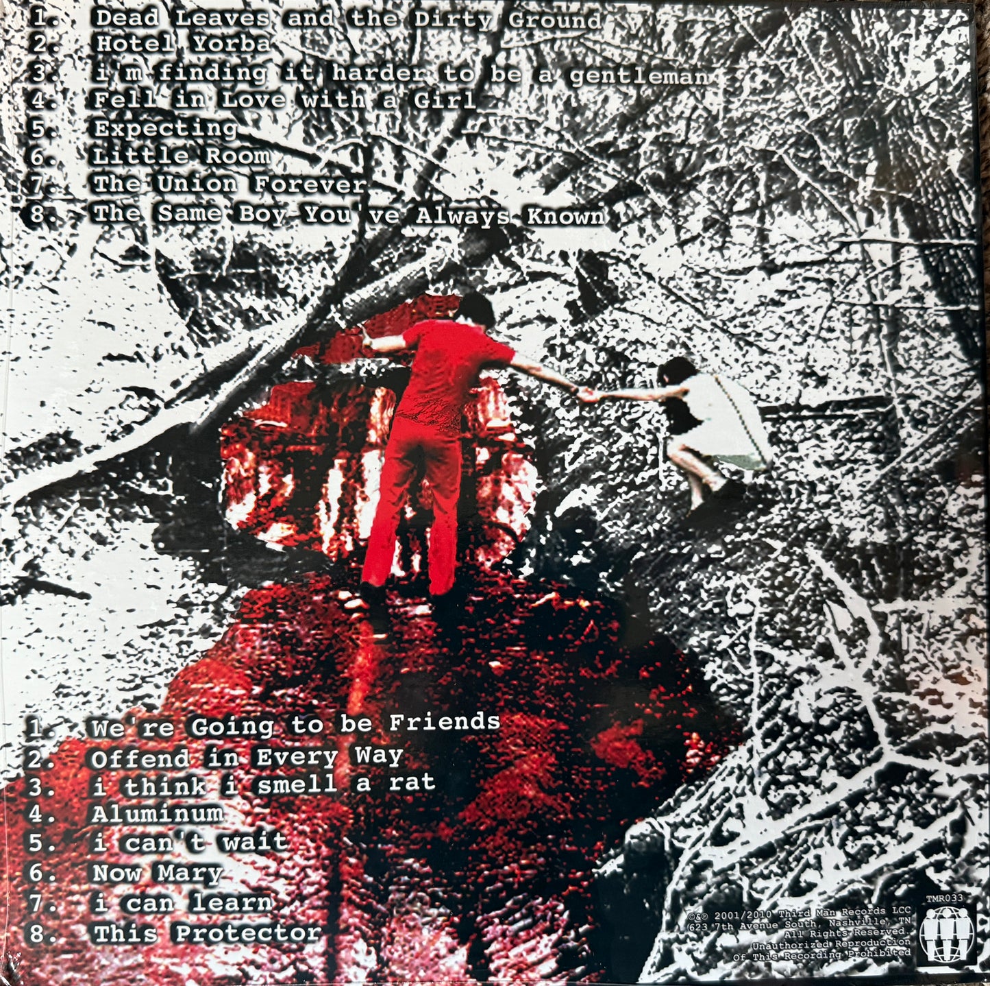 White Stripes - White Blood Cells (Ltd Edition Peppermint Pinwheel) Factory Sealed