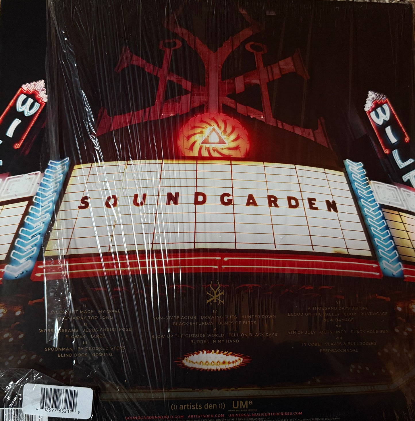 Soundgarden - Live From The Artists Den (4XLP Box Set Colored Vinyl)