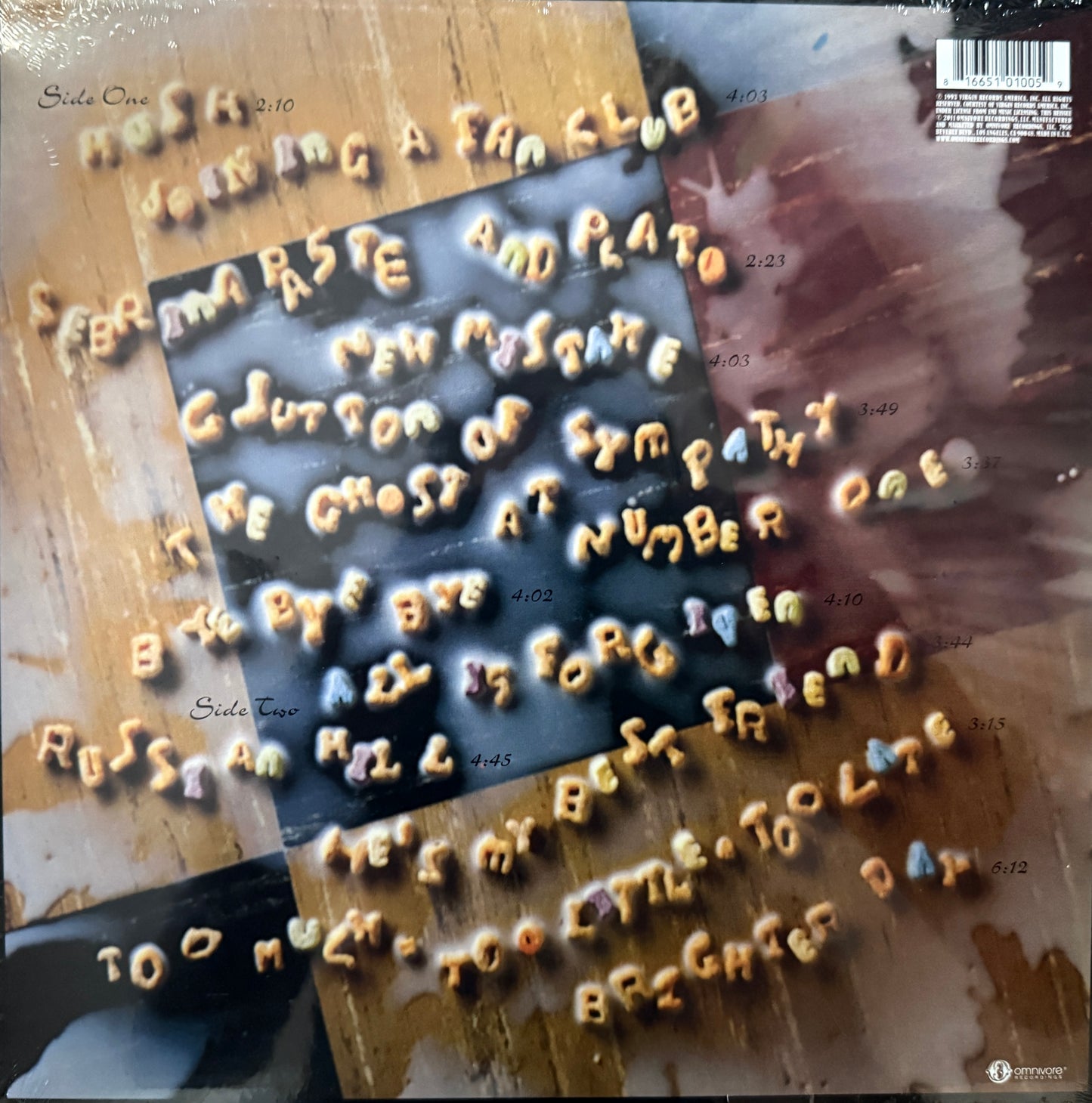 Jellyfish - Spilt Milk (2012 Omnivore Black Vinyl) Factory Sealed