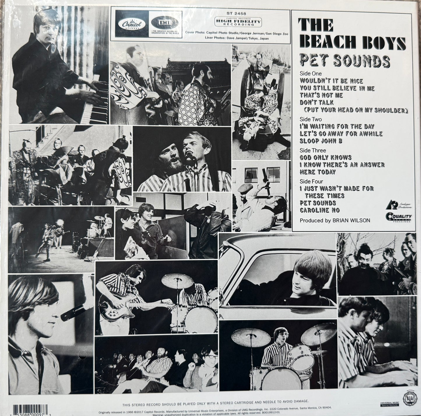 Beach Boys - Pet Sounds (Analogue Productions Stereo 2XLP) Sealed