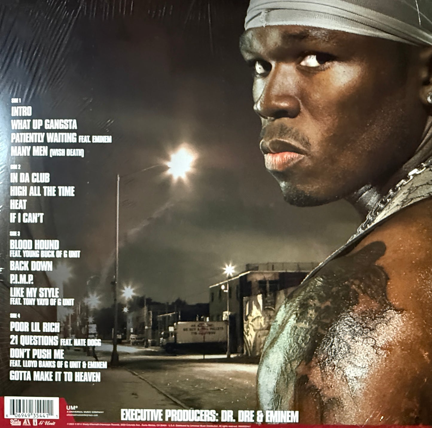 Fifty Cent - Get Rich Or Die Trying (Factory Sealed 2XLP)