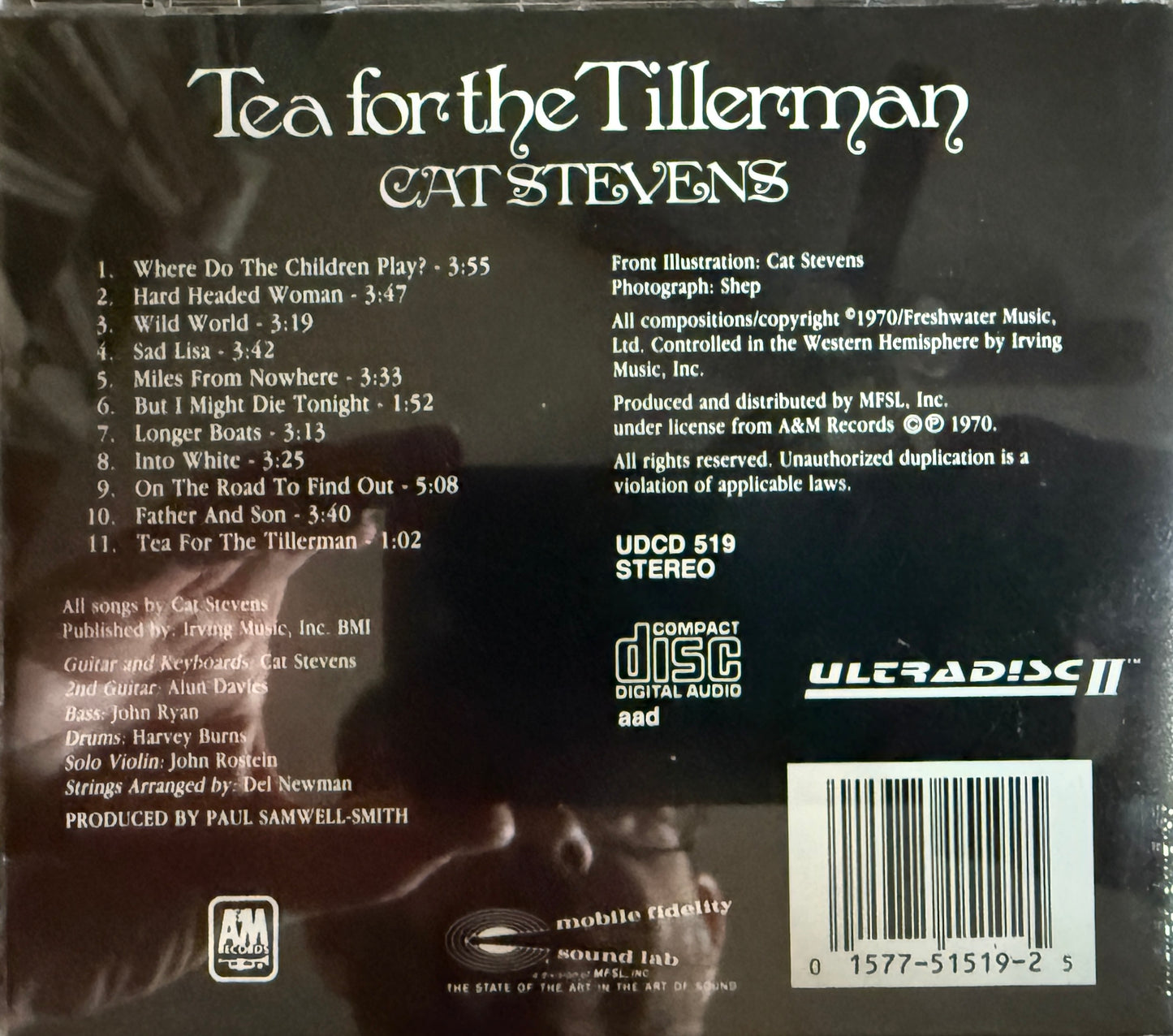 Cat Stevens - Tea For The Tillerman (Mobile Fidelity 24K Gold CD)