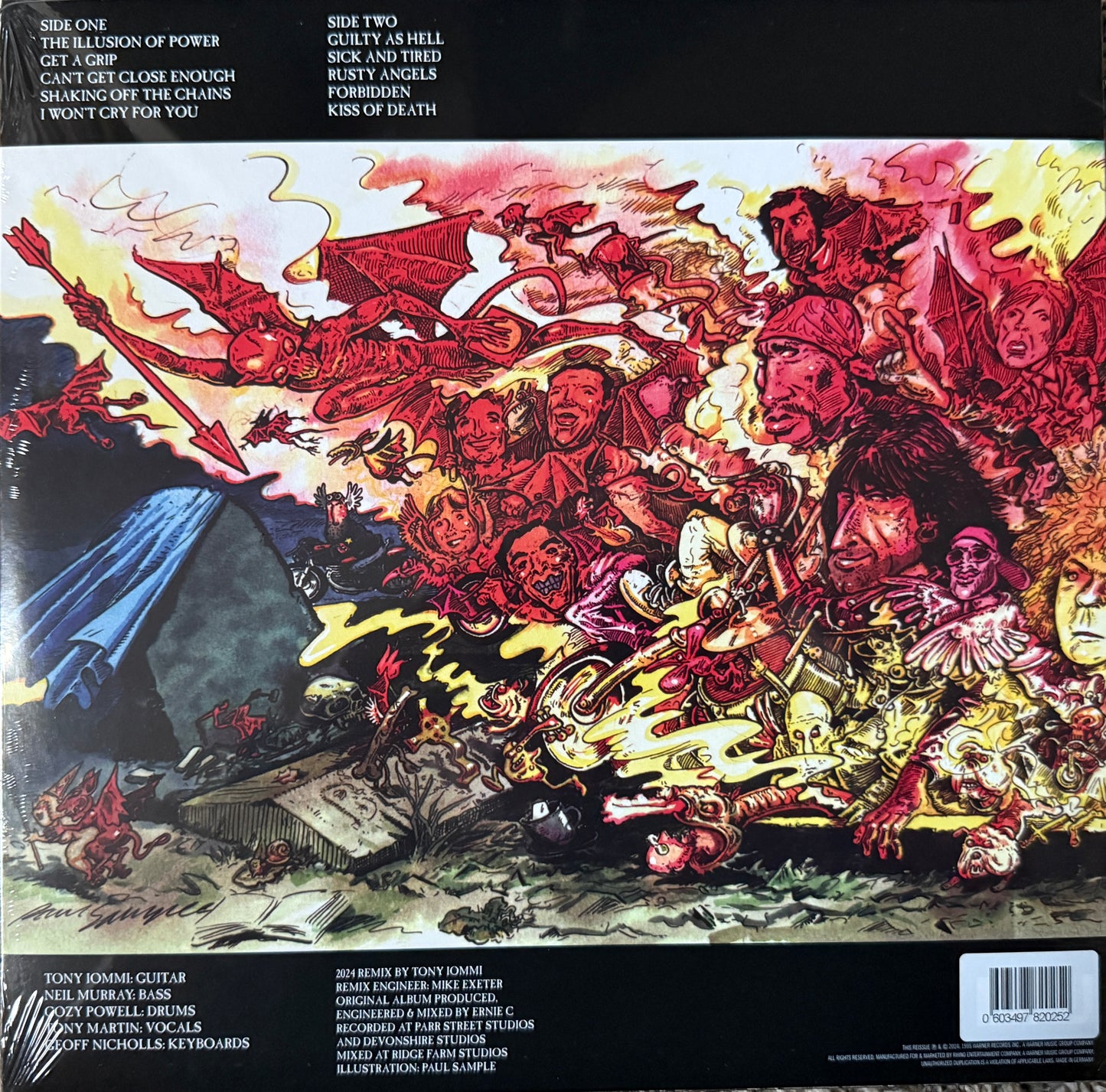 Black Sabbath - Forbidden (Clear Vinyl Factory Sealed)