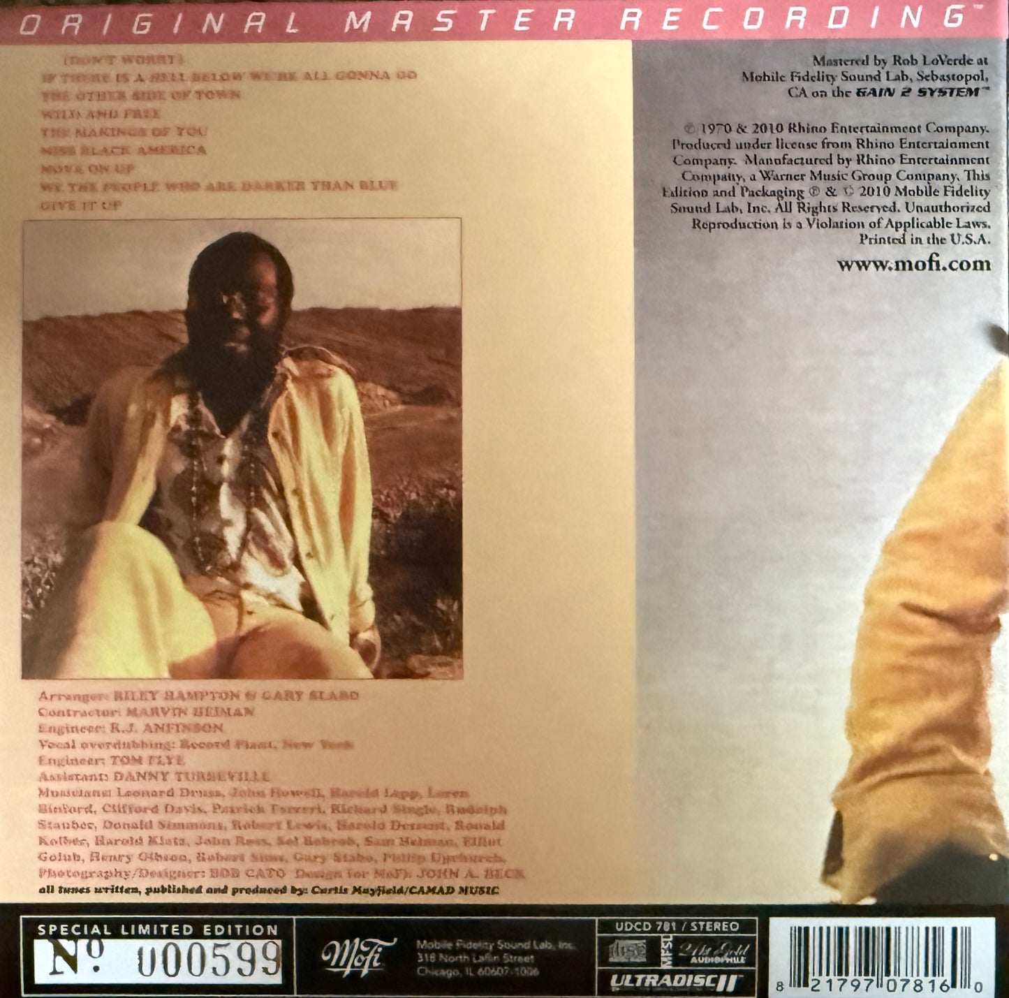 Curtis Mayfield - Curtis (Mobile Fidelity 24K Gold CD)