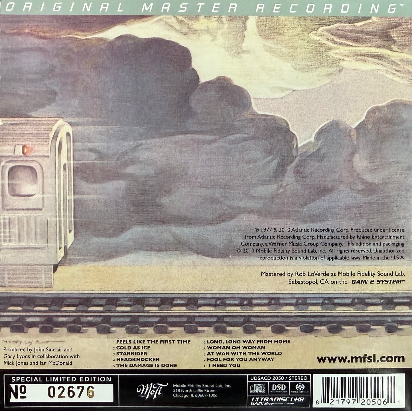 Foreigner - Self Titled (Mobile Fidelity SACD)