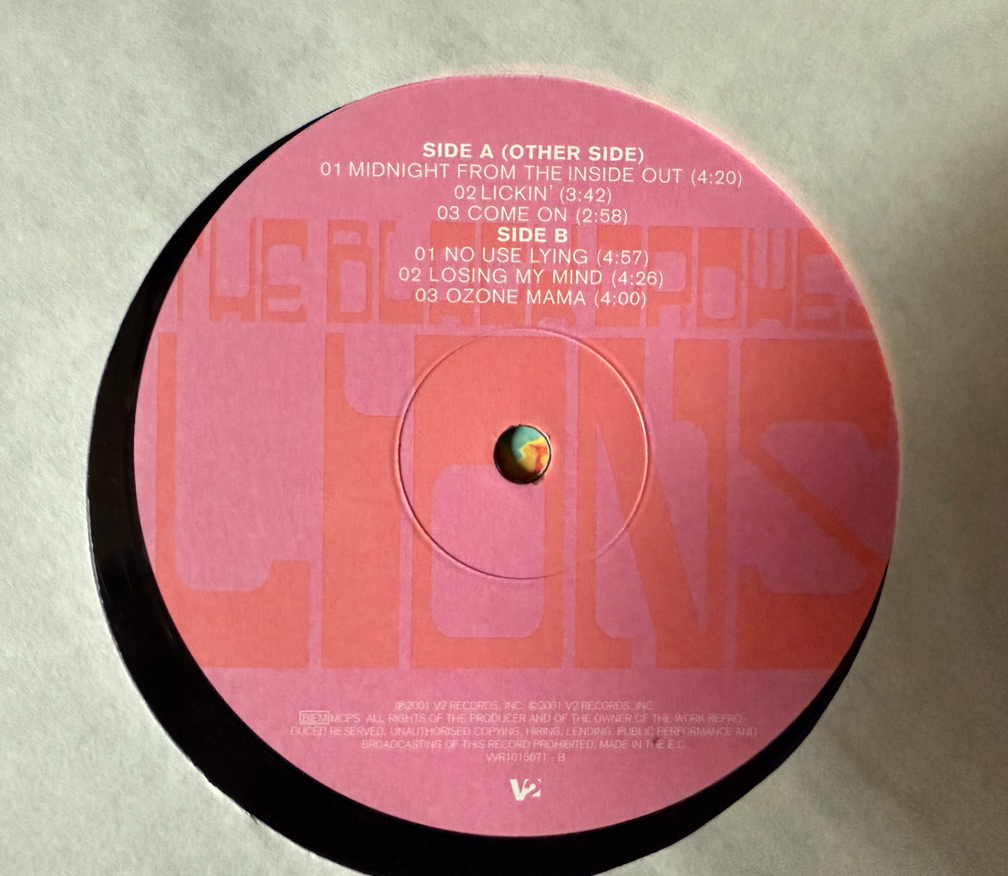 Black Crowes - Lions (2001 Europe Press 2XLP)