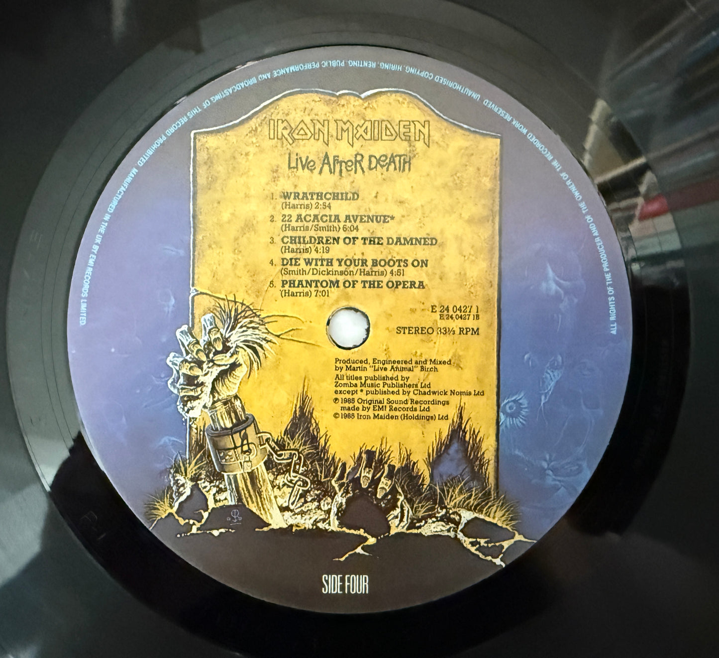 Iron Maiden - Life After Death (1985 UK Press 2XLP)