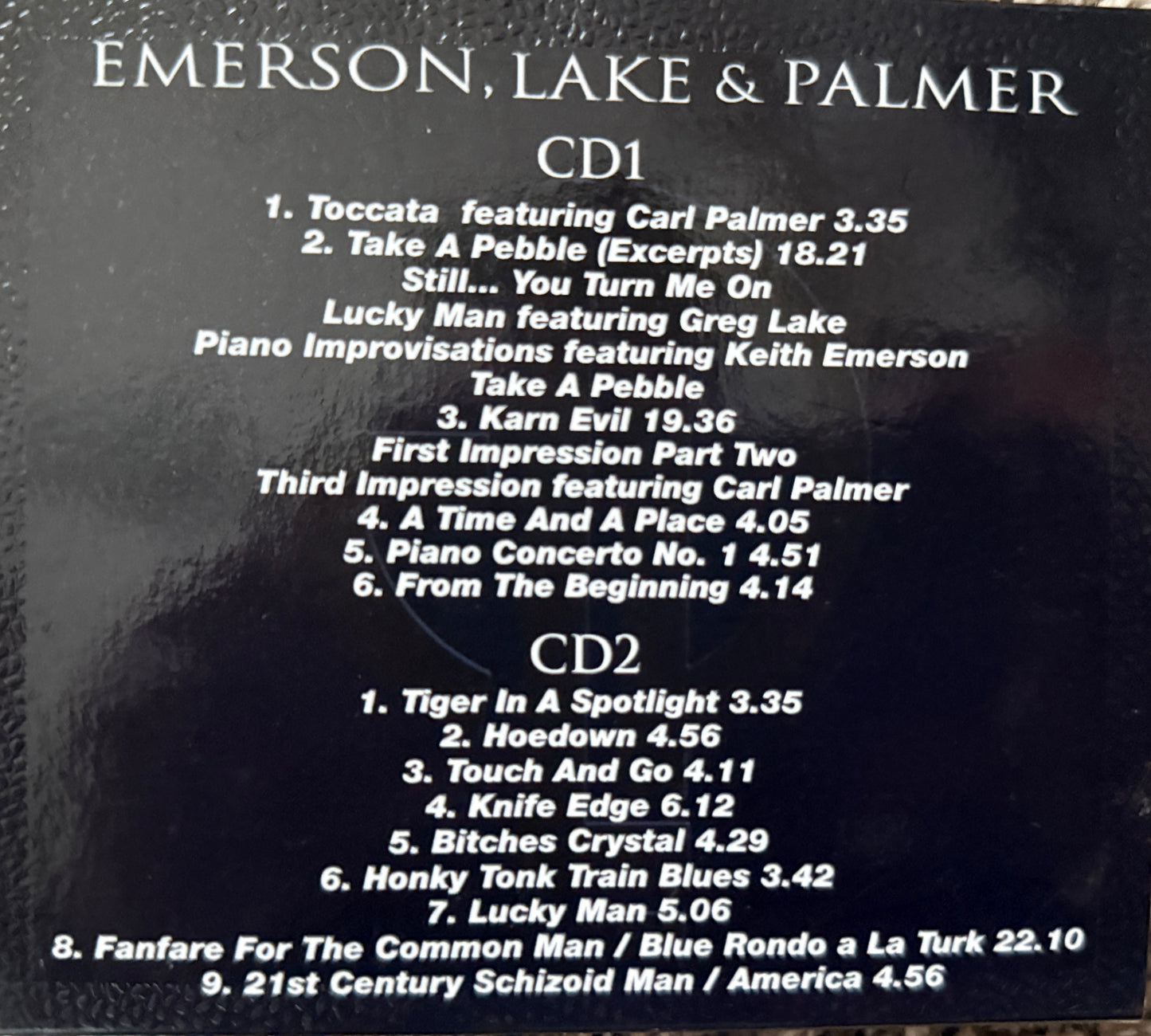 Emerson Lake & Palmer - Gold (Gold CD)