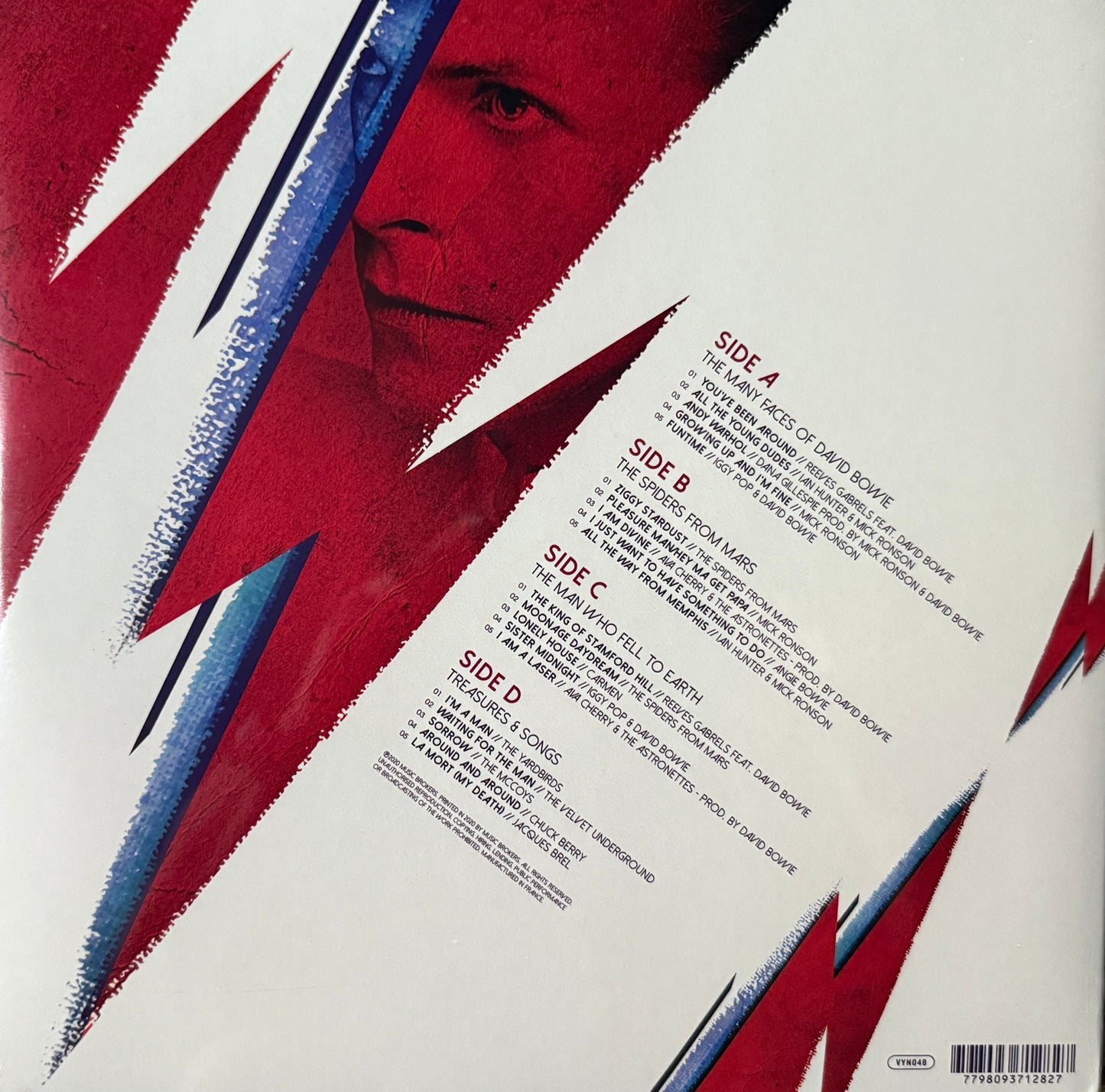 David Bowie - The Many Faces Of (Factory Sealed) 2XLP