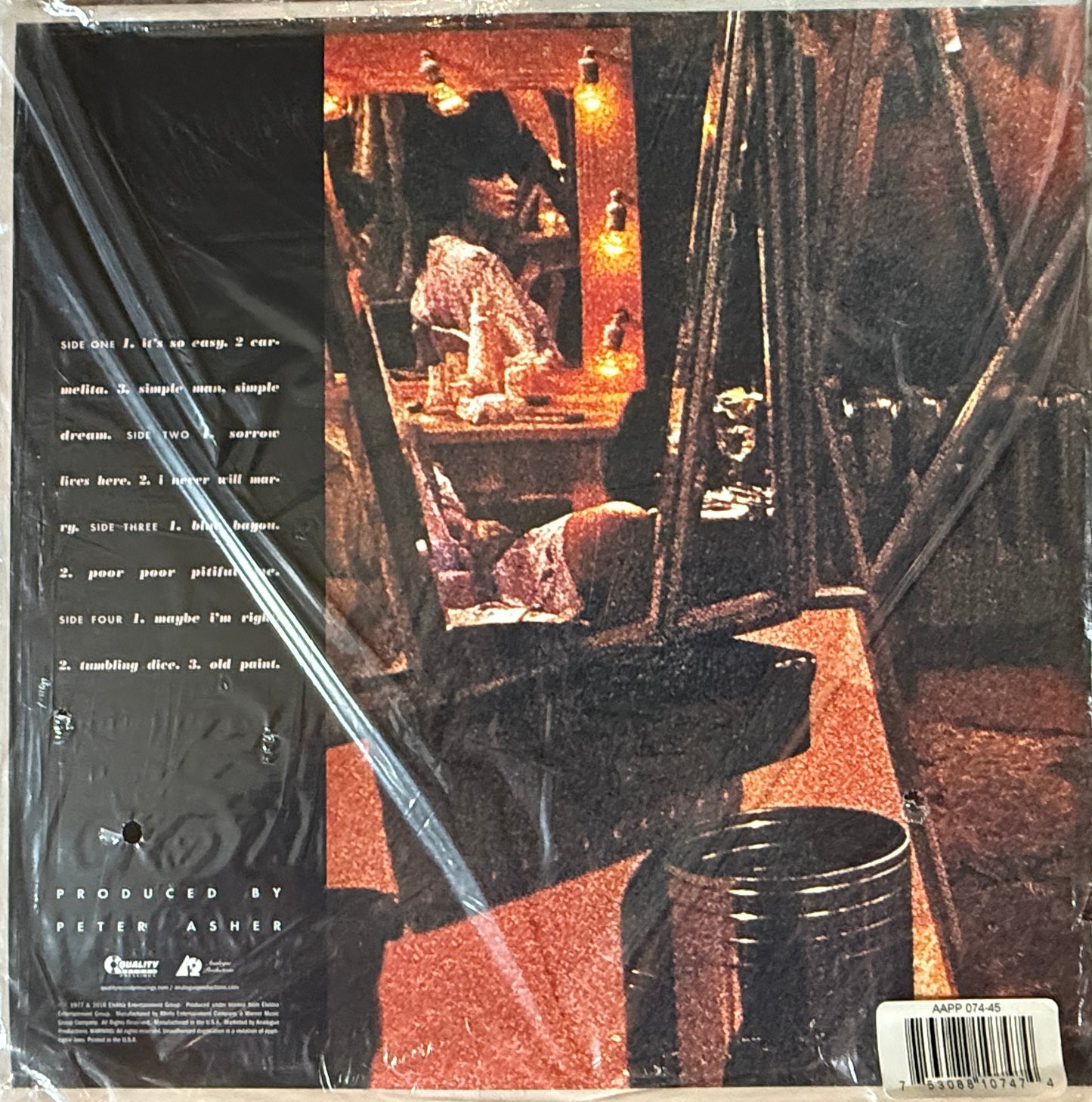 Linda Ronstadt - Simple Dreams (AP 2XLP) Factory Sealed