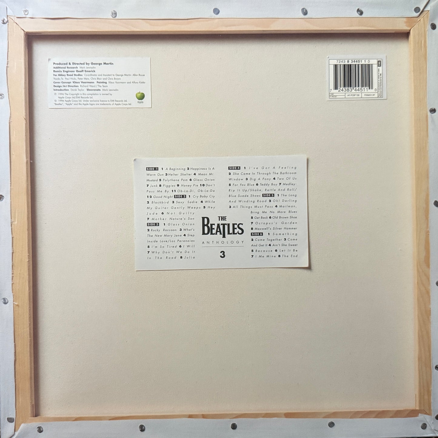 Beatles - Anthology Vol. 3 (1996 UK Press 2XLP)