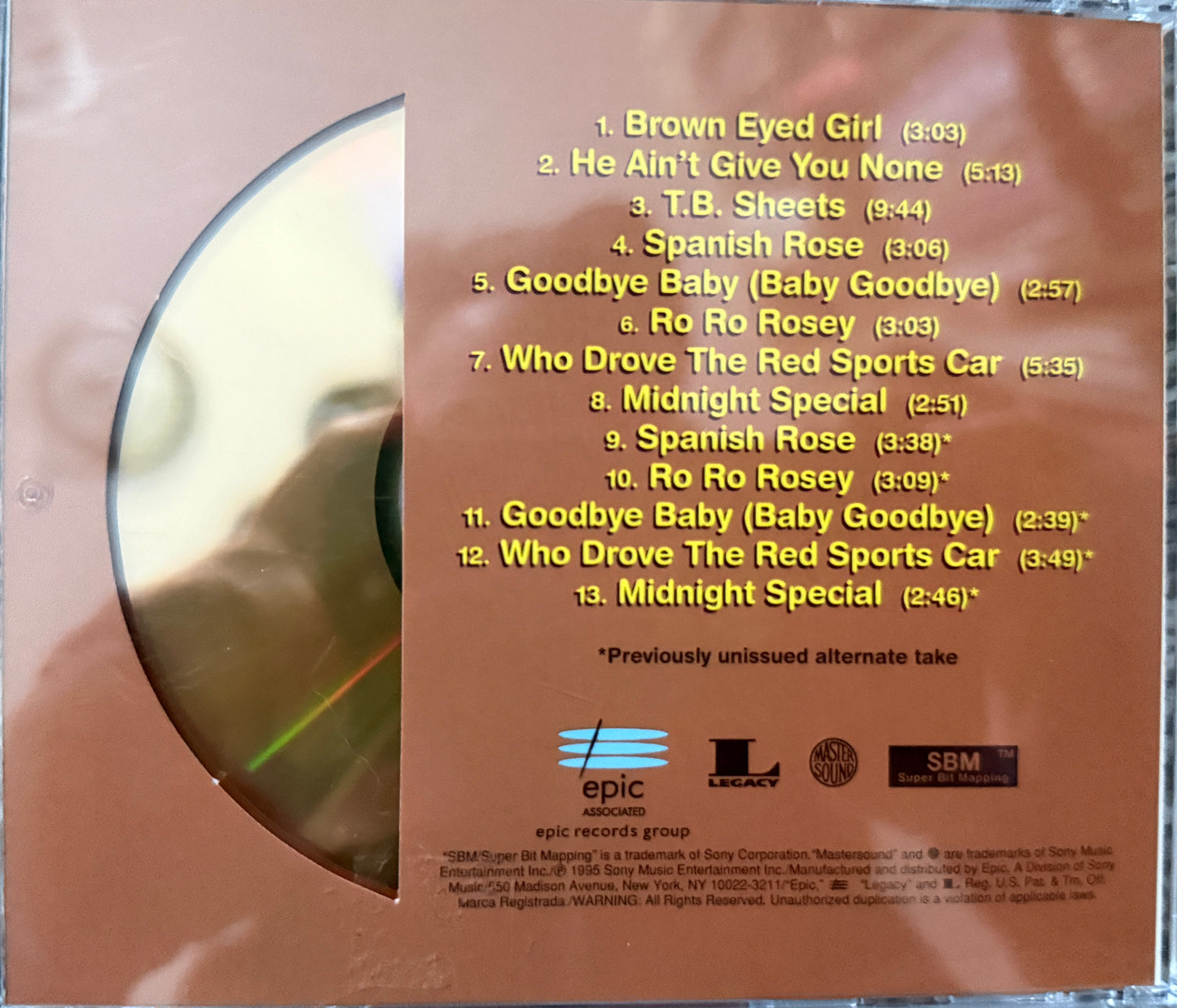 Van Morrison - Blowin’ Your Mind (Mastersound Gold CD)