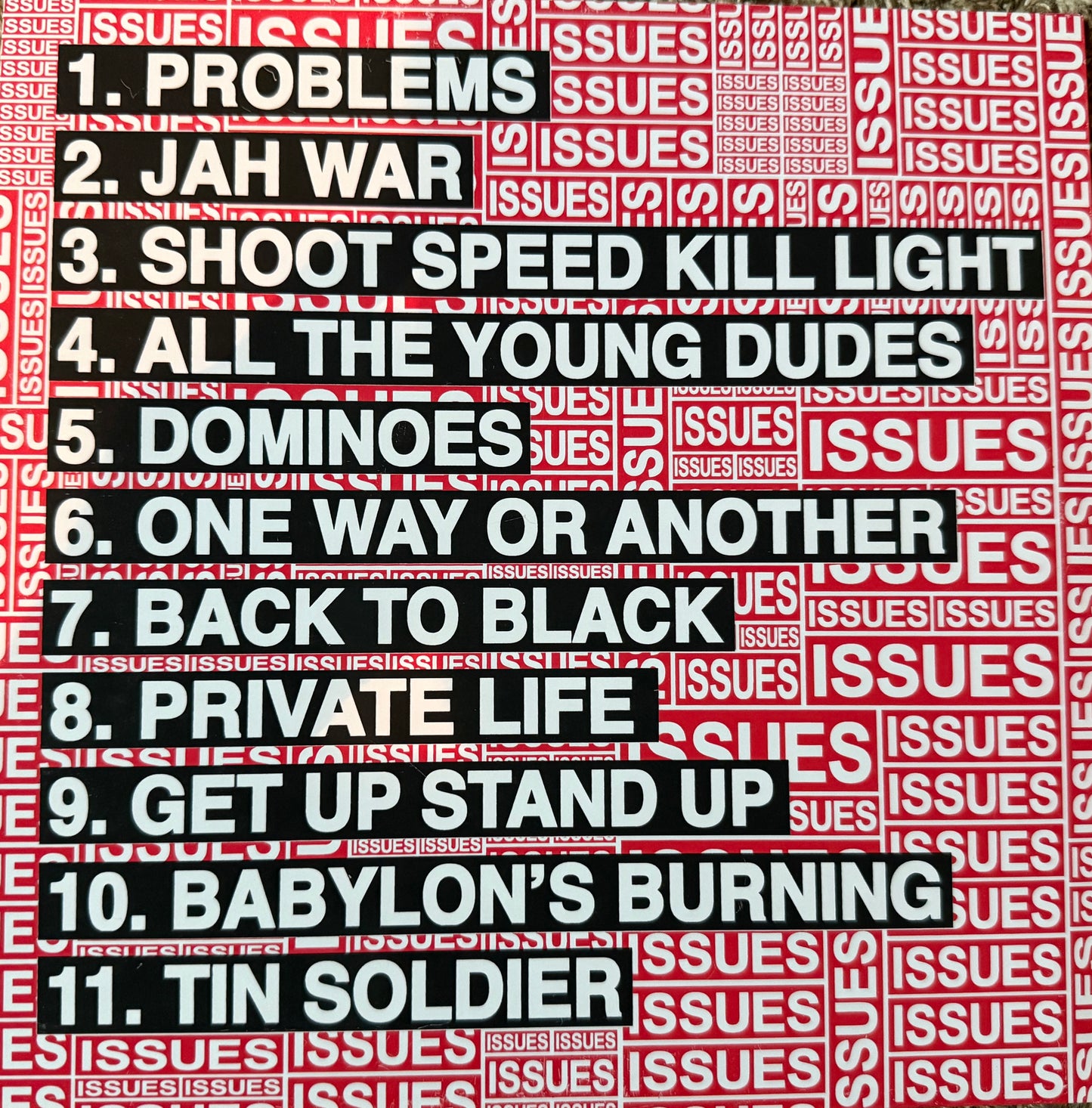 SSHH - Issues (2017 Europe Press) White Vinyl