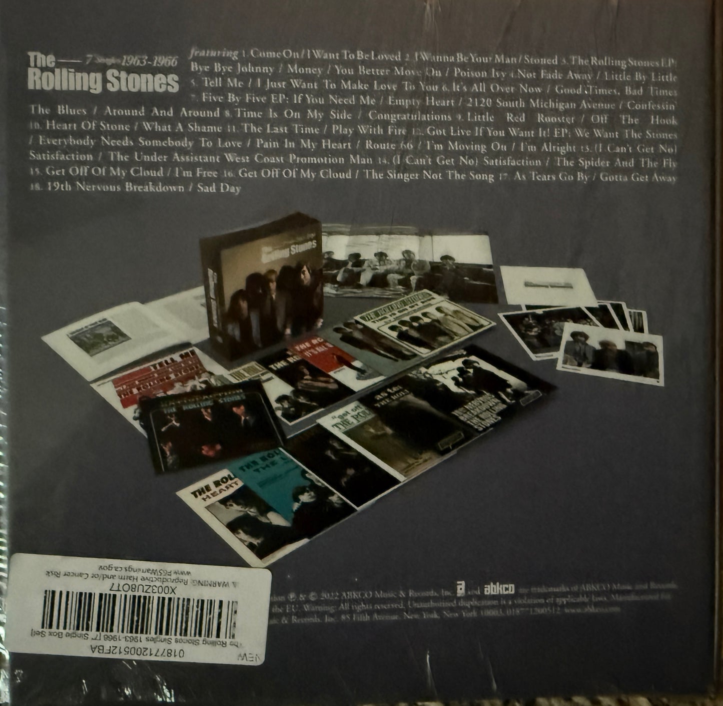 Rolling Stones - Singles 1963-1966 Box Set (18X7” 45 RPM) Factory Sealed