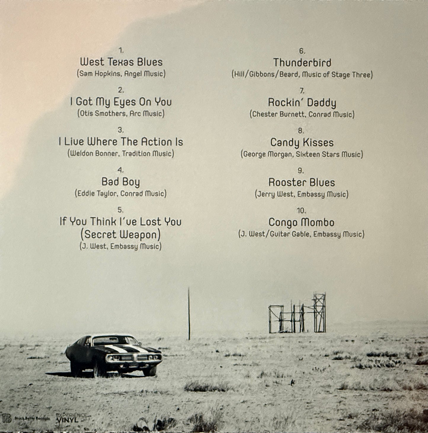 Mike Flanigin - West Texas Blues (Blue Vinyl)