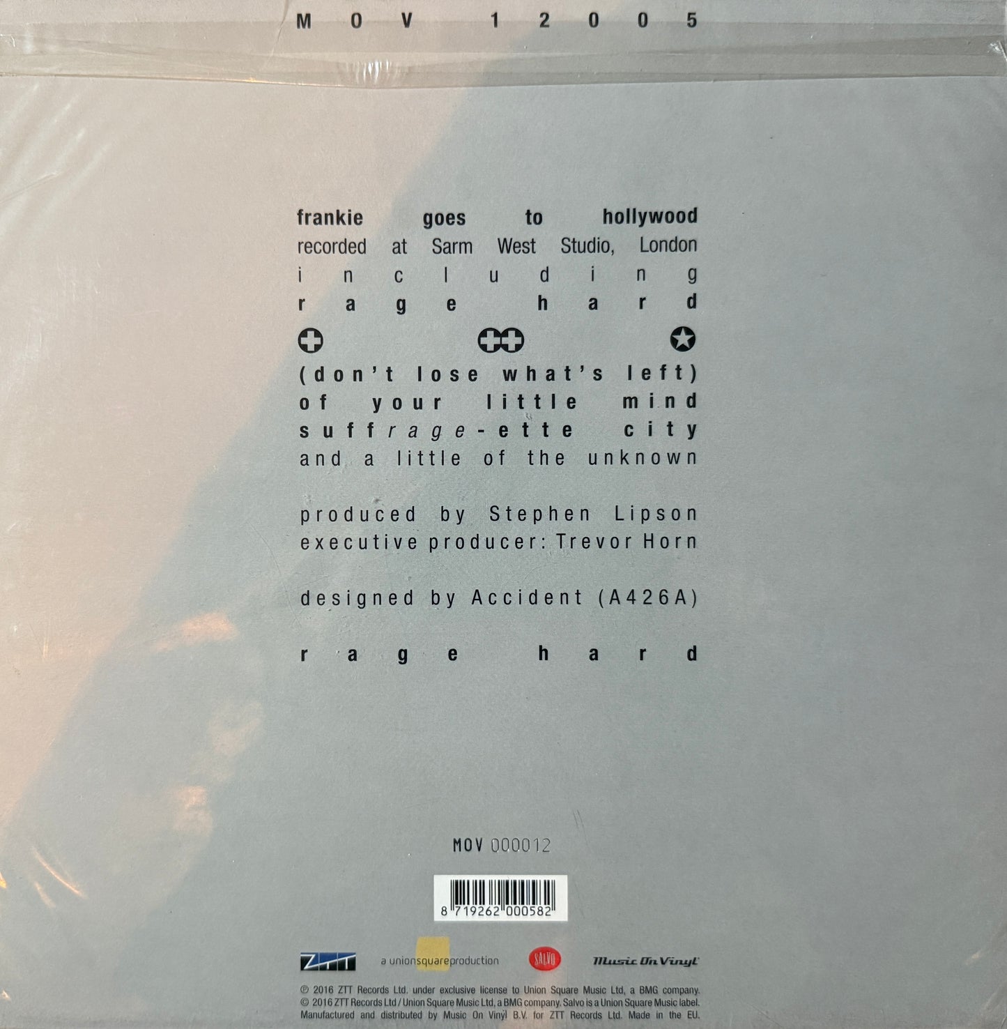 Frankie Goes To Hollywood - Rage Hard (MOV Factory Sealed)