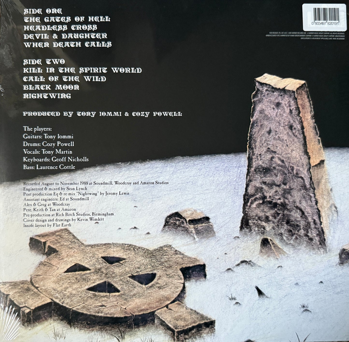 Black Sabbath - Headless Cross (Clear Vinyl Factory Sealed)