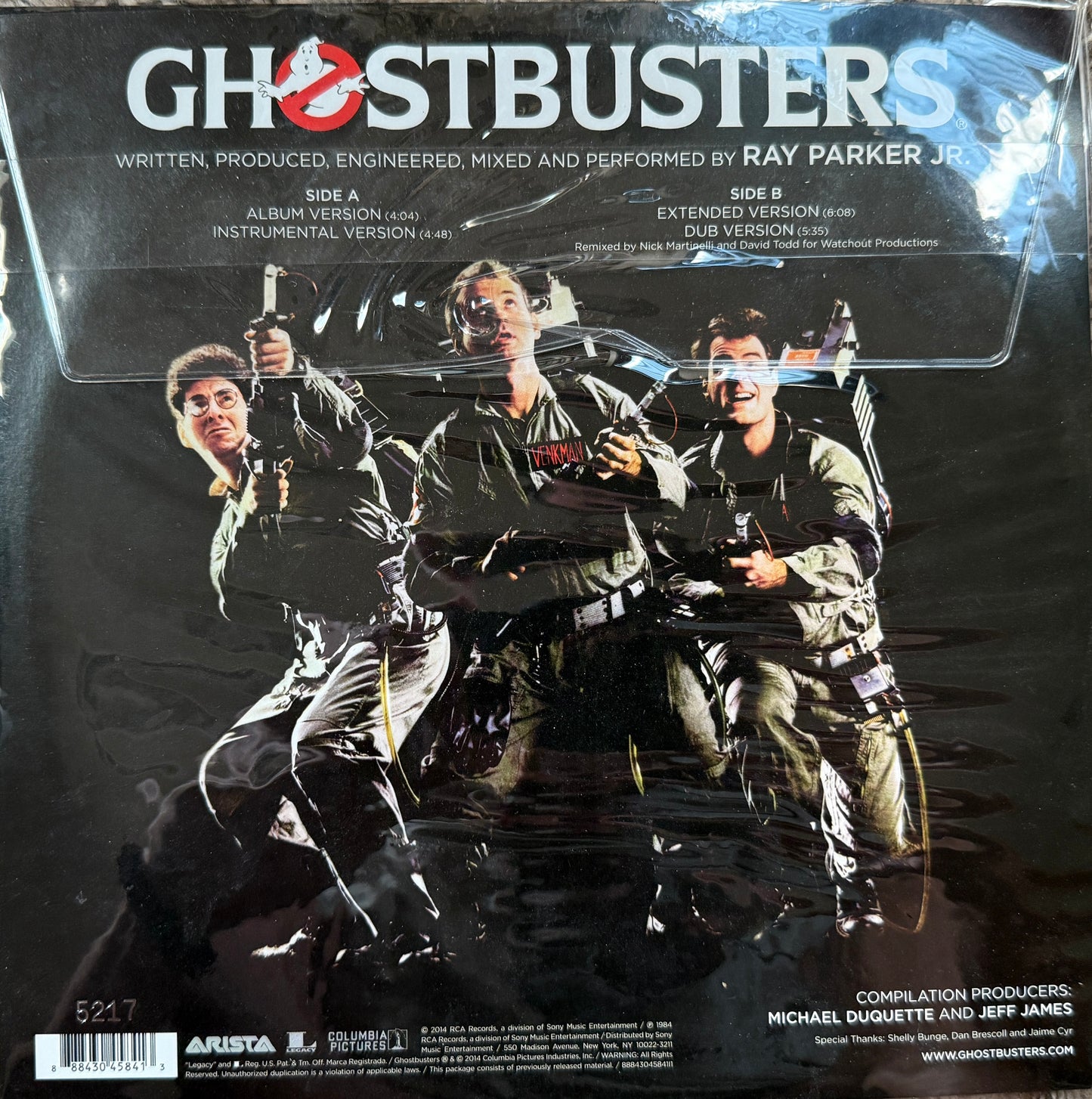 Ghostbusters- Ghostbuster (RSD Glow in the Dark 10”) Sealed