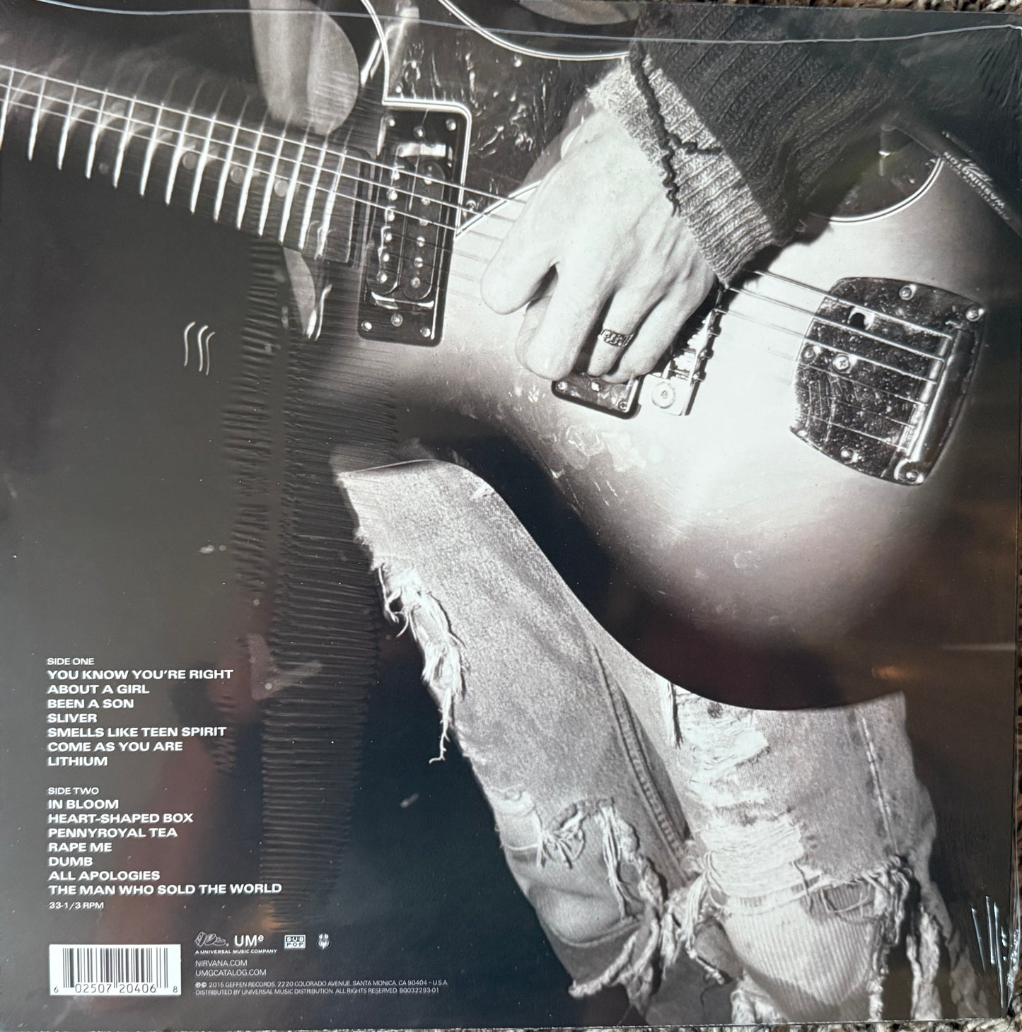 Nirvana - Nirvana (Smoke Vinyl) Factory Sealed