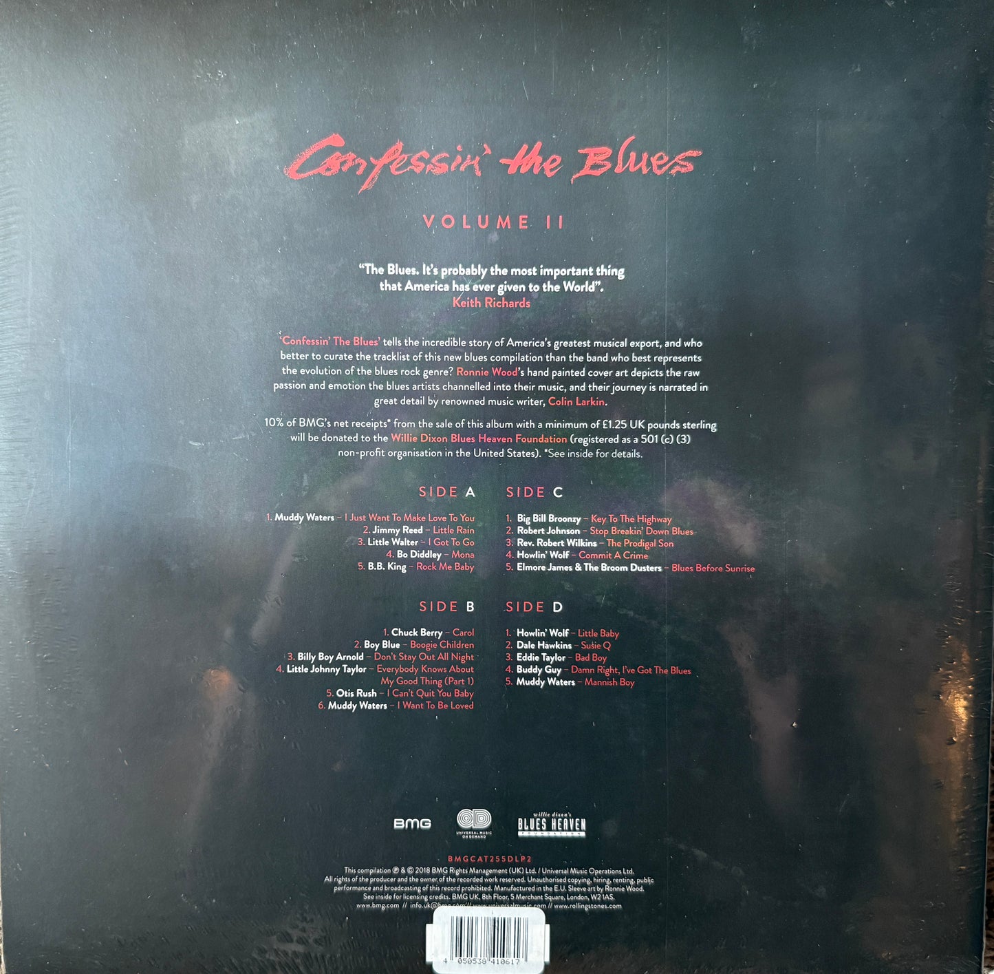 Confessin’ The Blues Vol. 2 (2XLP) Factory Sealed