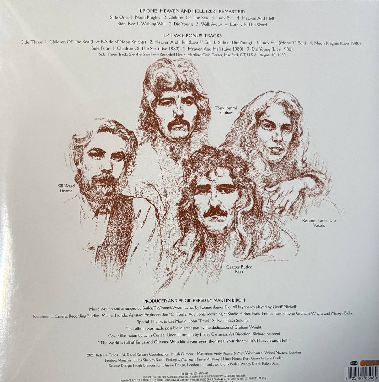 Black Sabbath - Heaven And Hell (2XLP Factory Sealed)