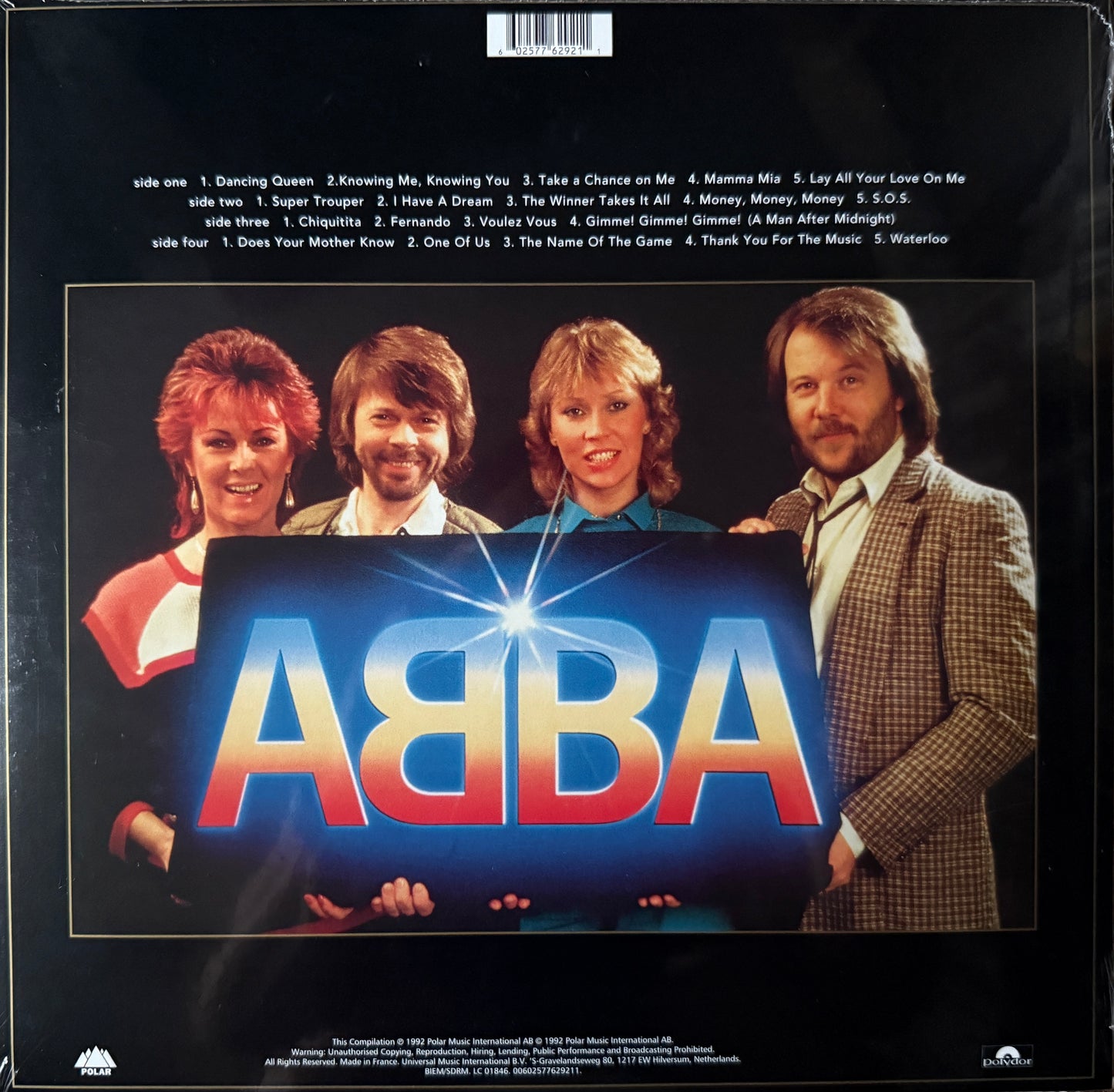 ABBA - Gold (Gold Vinyl) Factory Sealed