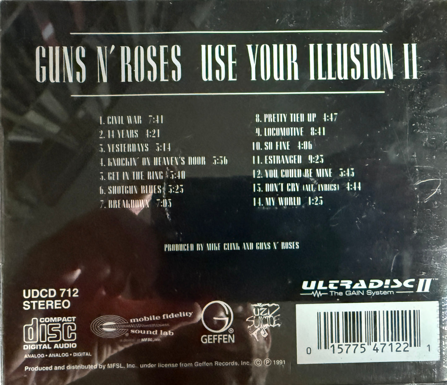Guns N Roses - Use Your Illusion II (Mobile Fidelity 24K Gold CD)