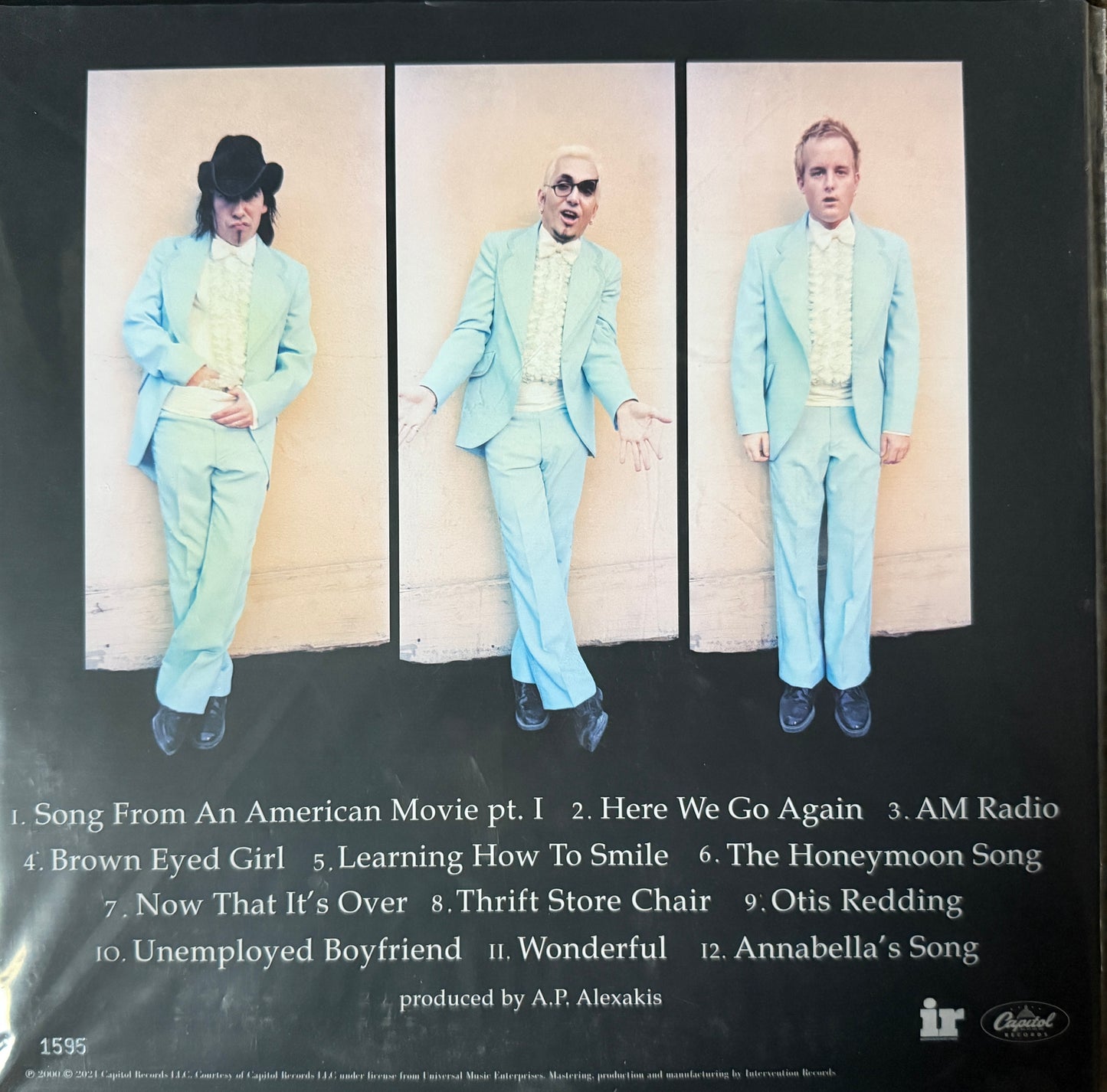 Everclear - Songs From An American Movie Vol. One: Learning How To Smile (Intervention Records Ltd Edition Yellow Vinyl) INSERT SIGNED by Art Alexakis)