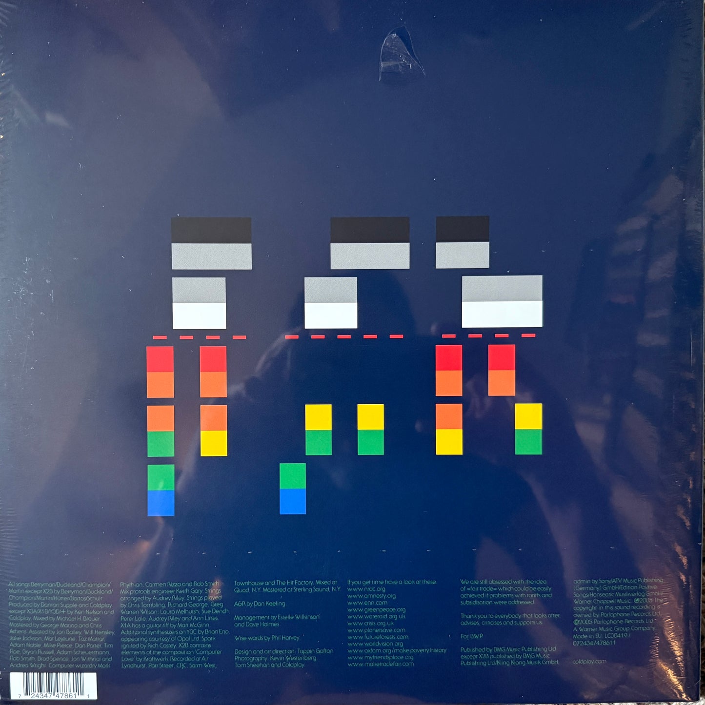 Coldplay - X&Y 2XLP (Factory Sealed)