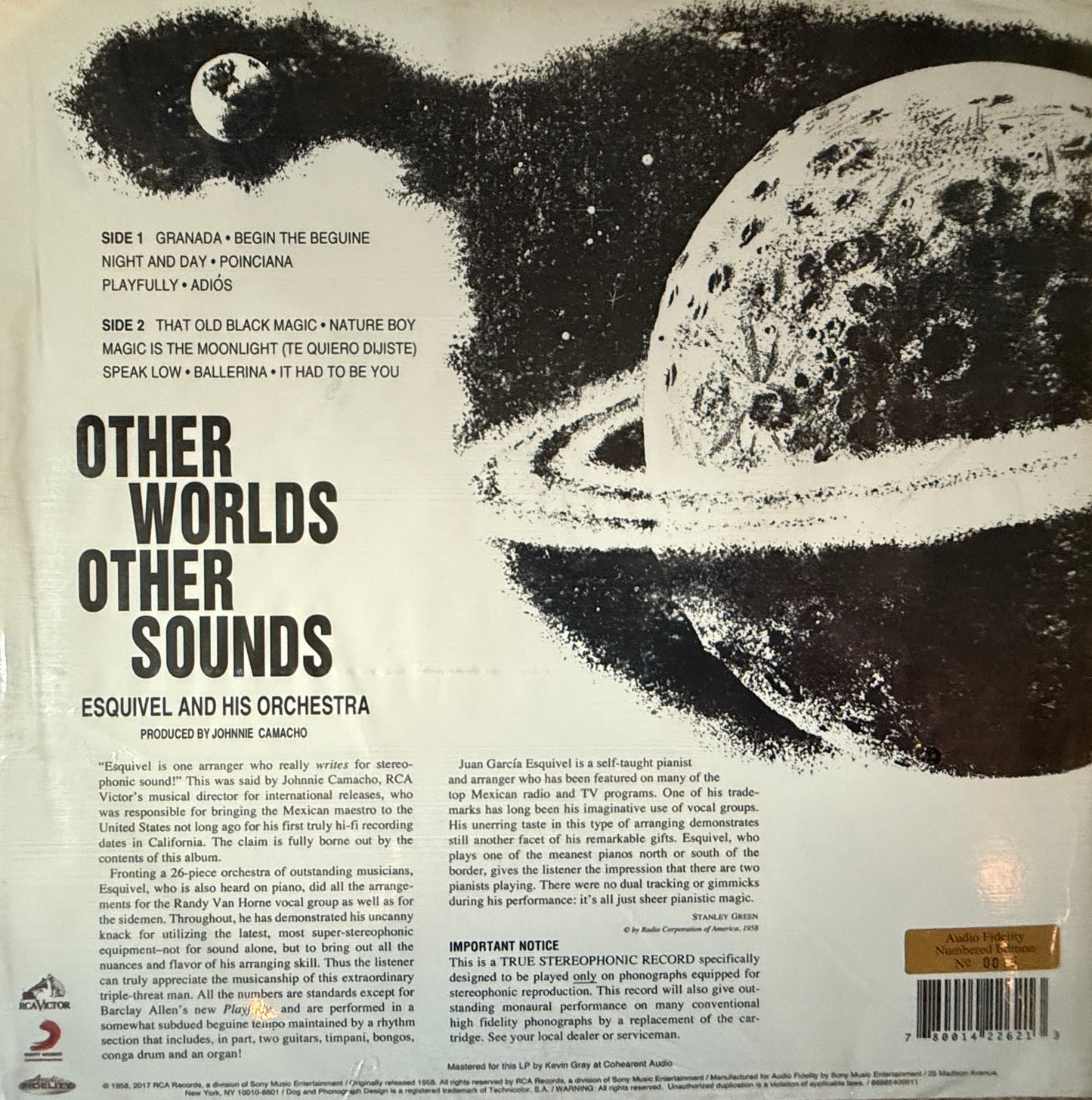 Esquivel - Other Worlds Other Sounds (Audio Fidelity)