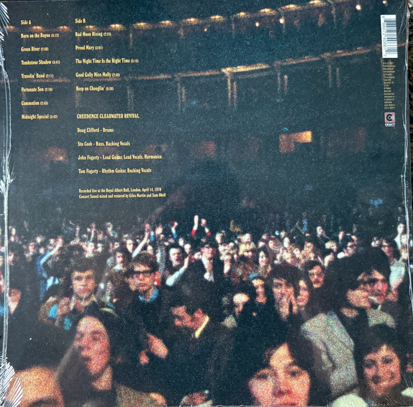 Creedence Clearwater Revival - At The Royal Albert Hall (Craft) Factory Sealed