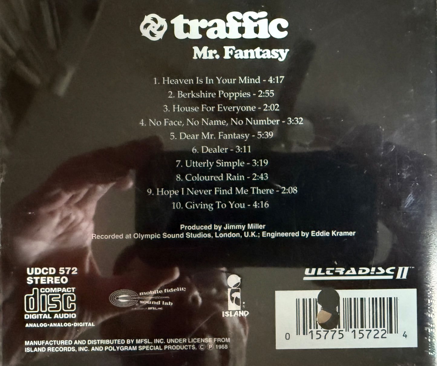 Traffic - Mr. Fantasy (Mobile Fidelity 24K Gold CD)