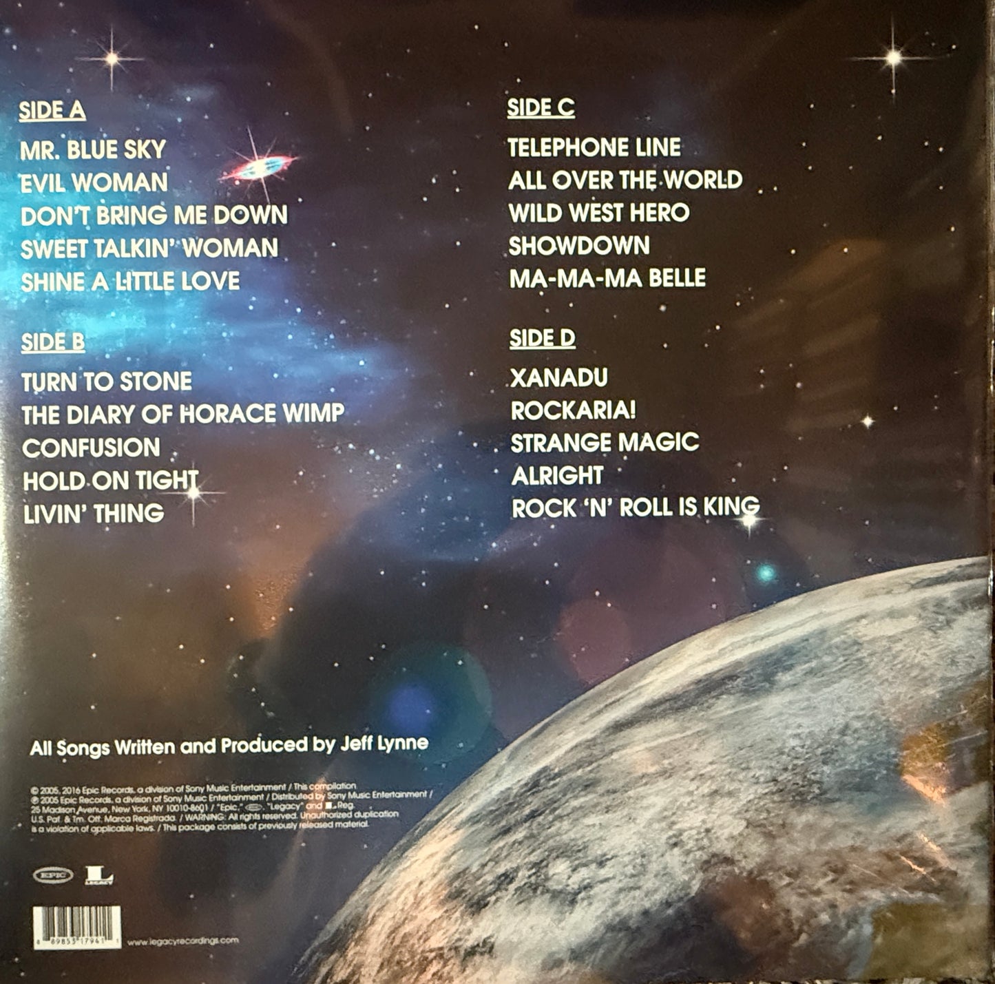 ELO - The Very Best Of (2XLP) Factory Sealed