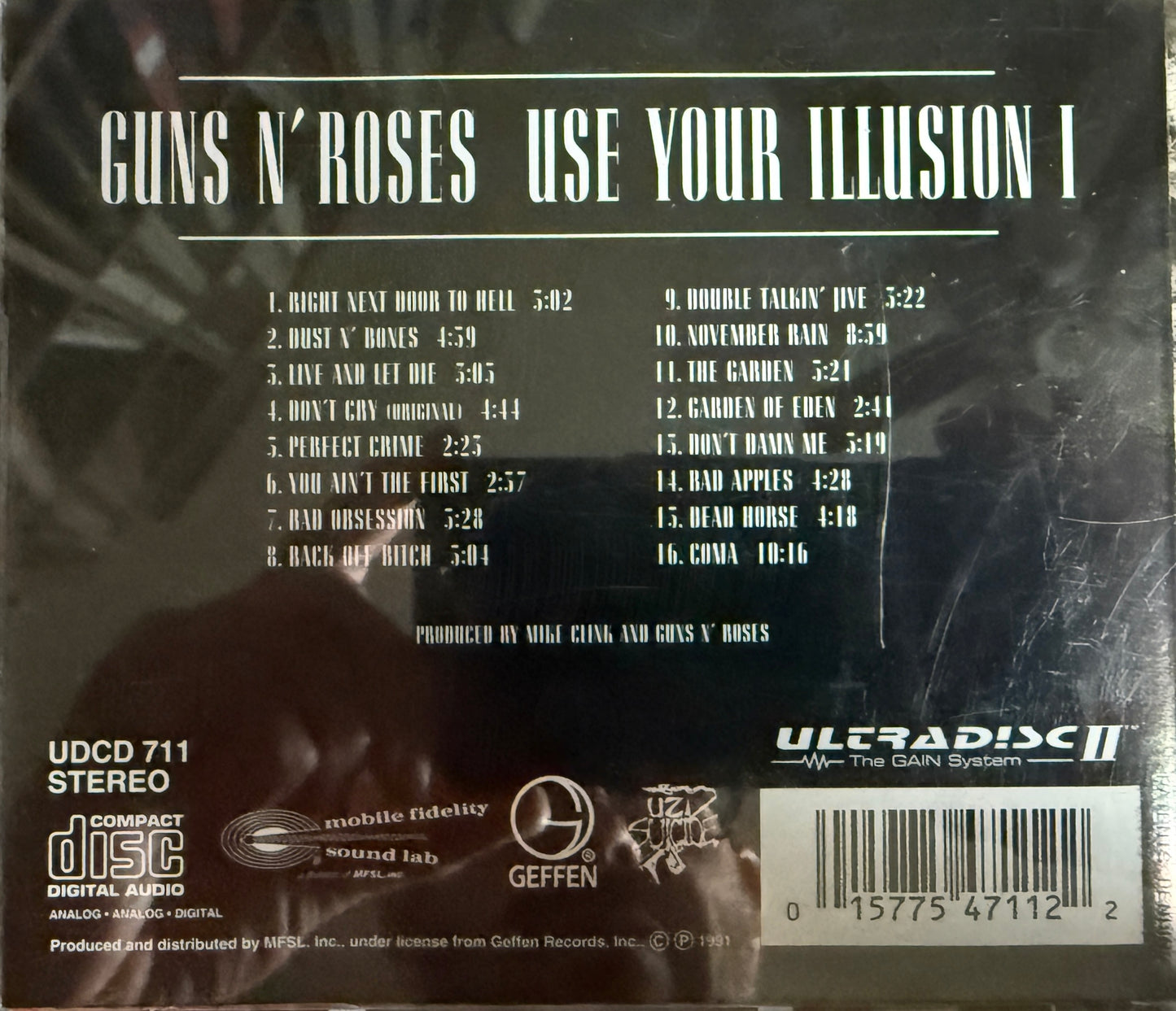 Guns N Roses - Use Your Illusion I (Mobile Fidelity 24K Gold CD)