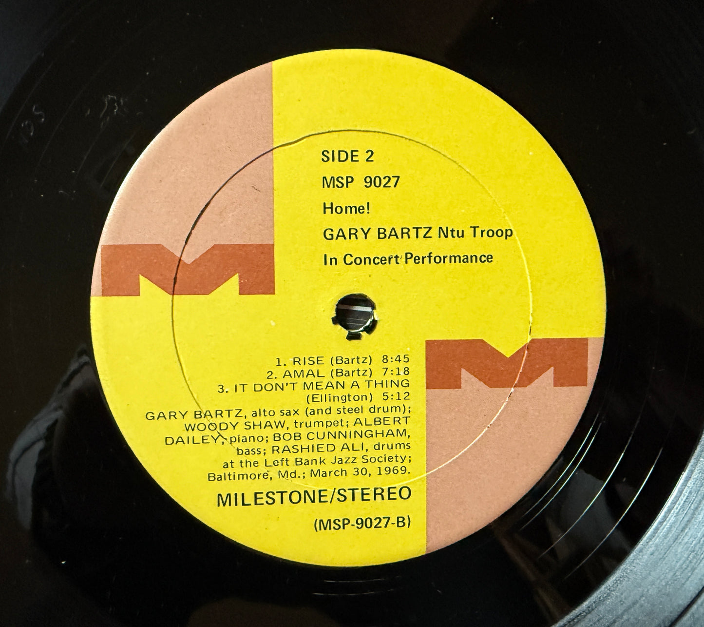 Gary Bartz NTU Group - Home! (1970 Milestone)