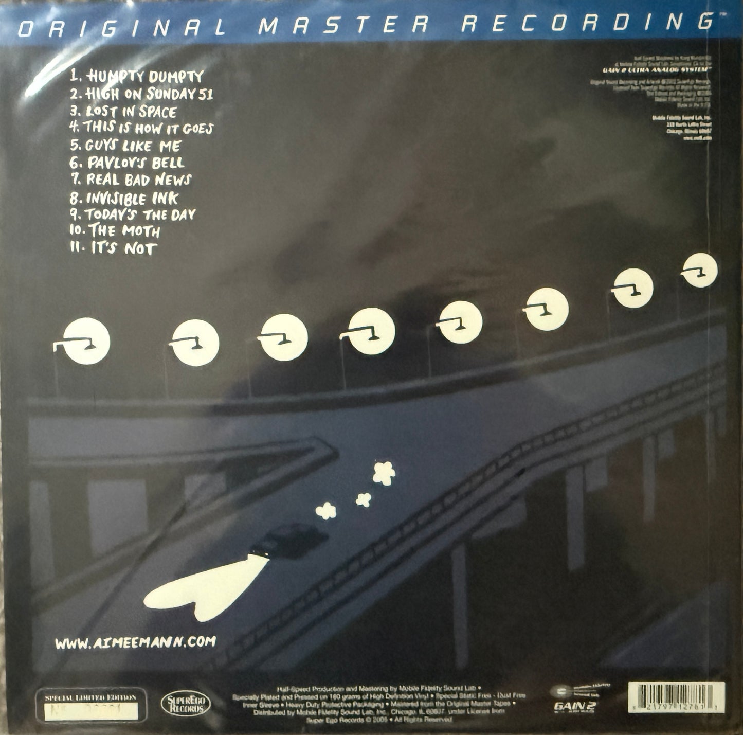 Aimee Mann - Lost In Space (MFSL) Factory Sealed