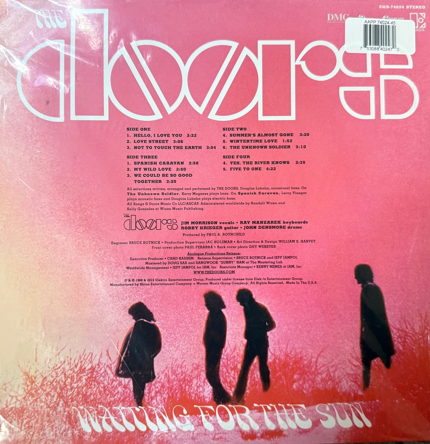 The Doors - Waiting For The Sun (AP 45) Sealed