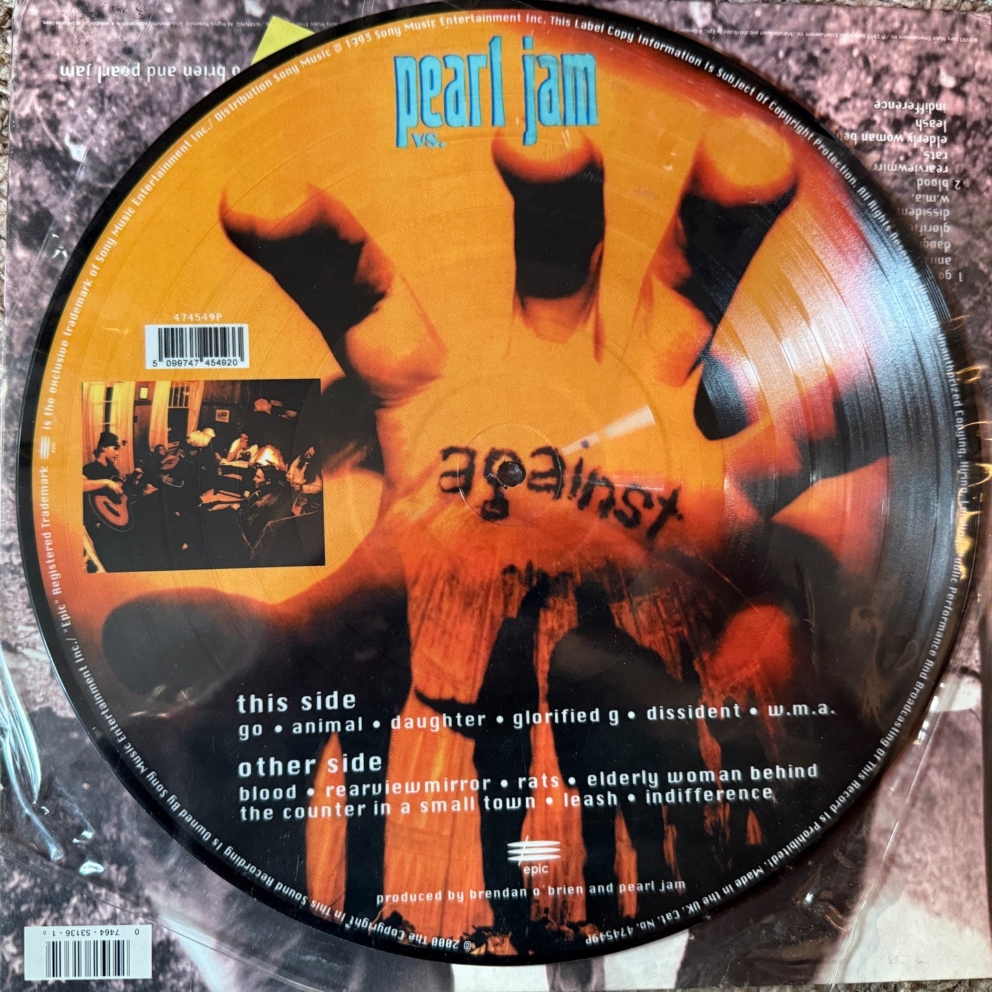 Pearl Jam - VS. (2000 UK Picture Disc)