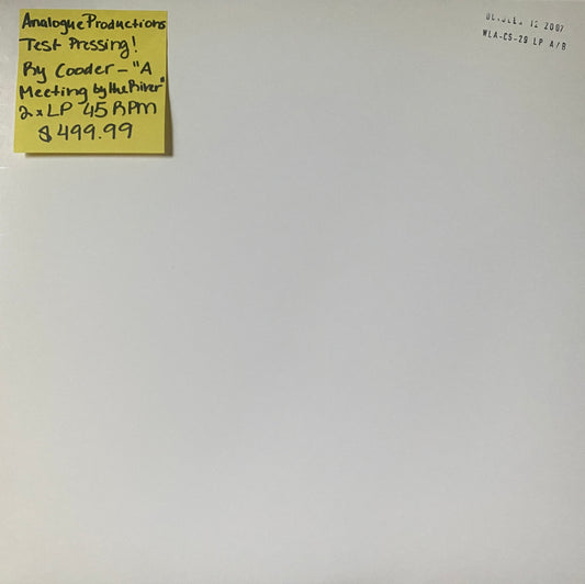 Ry Cooder - A Meeting By The River (Test Pressing)