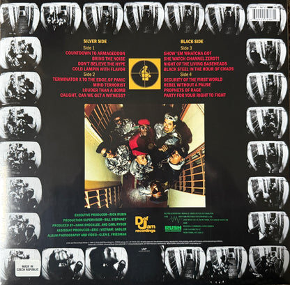 Public Enemy- It Takes A Nation Of Millions To Hold US Back (Red Vinyl 2XLP) Factory Sealed