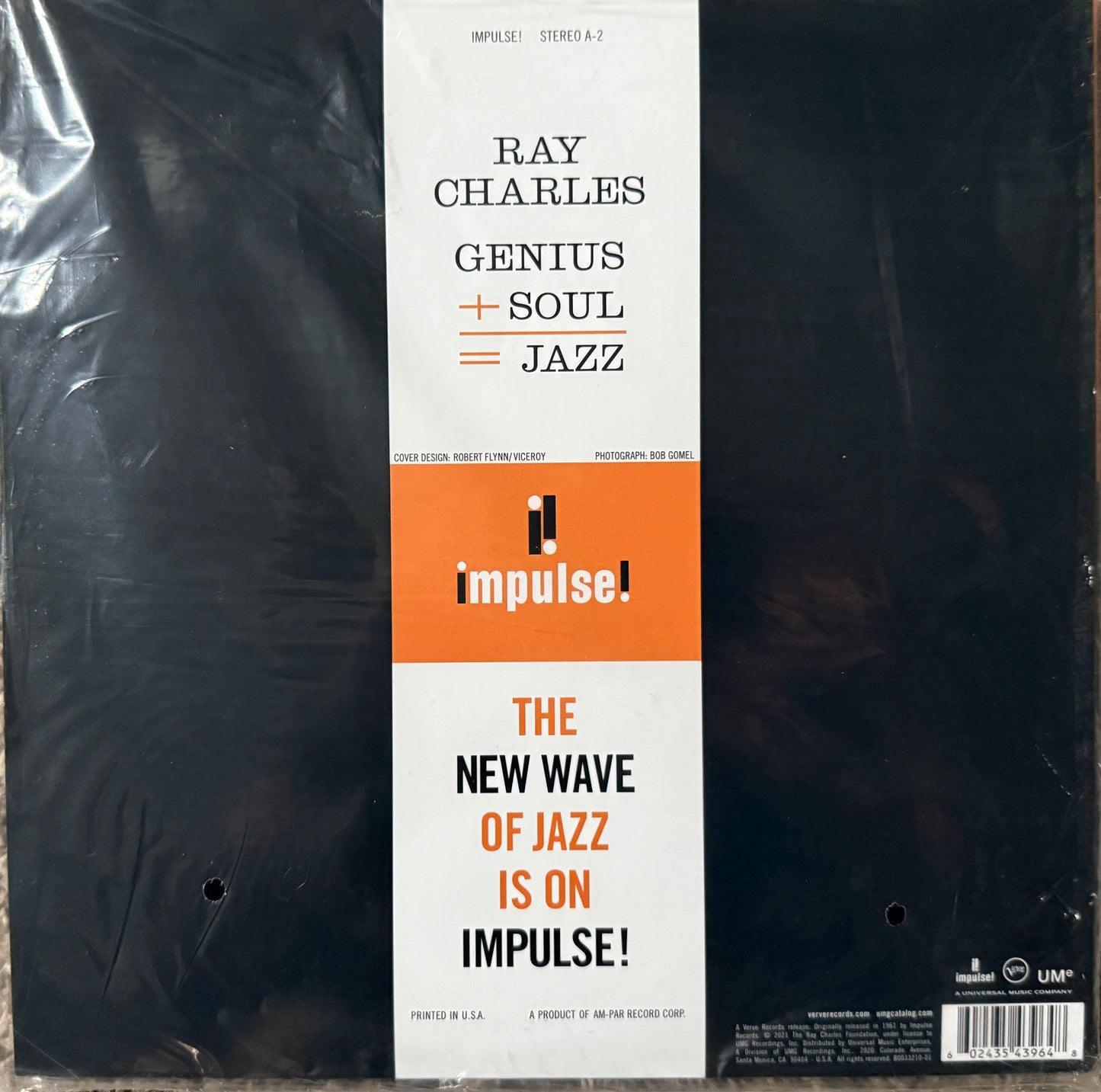 Ray Charles - Genius + Soul = Jazz (Acoustic Sounds) Factory Sound