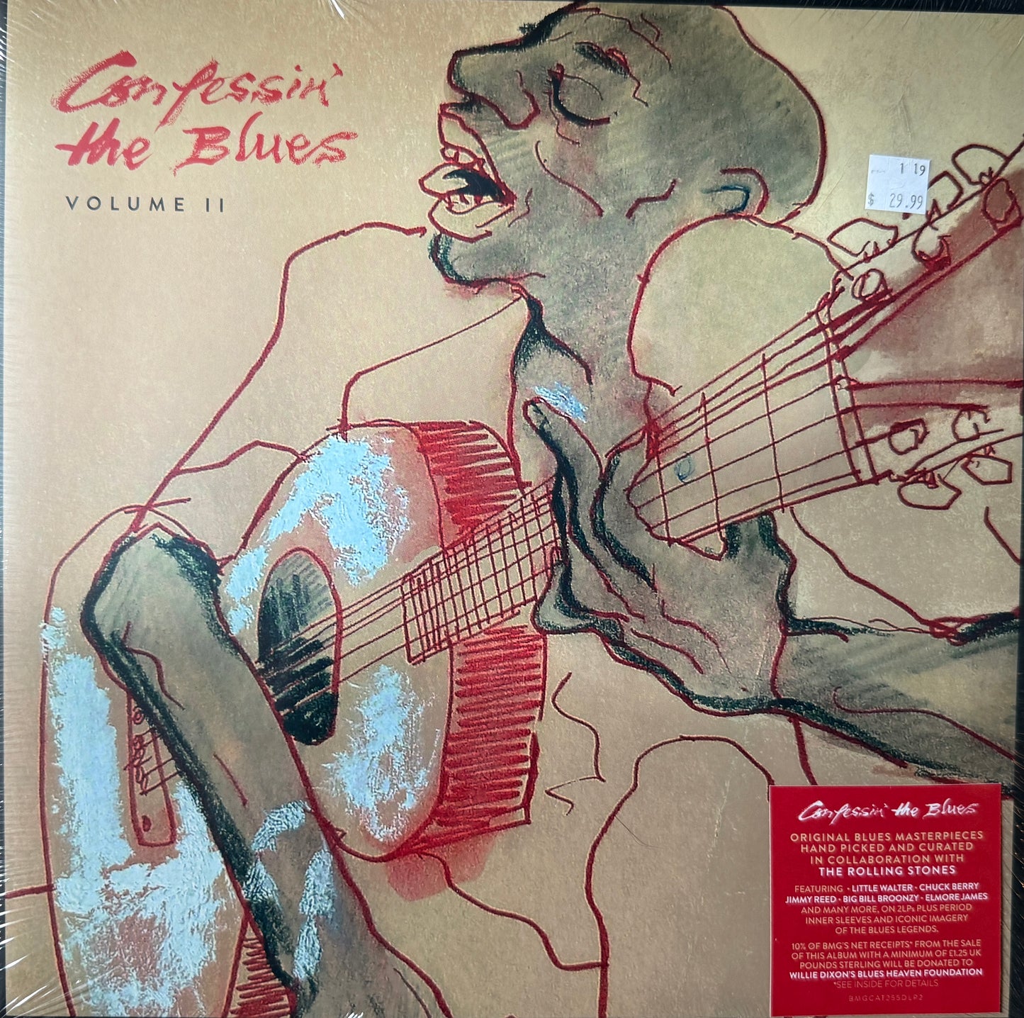 Confessin’ The Blues Vol. 2 (2XLP) Factory Sealed