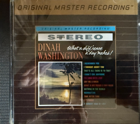 Dinah Washington - What A Difference A Day Makes (Mobile Fidelity 24K Gold CD)