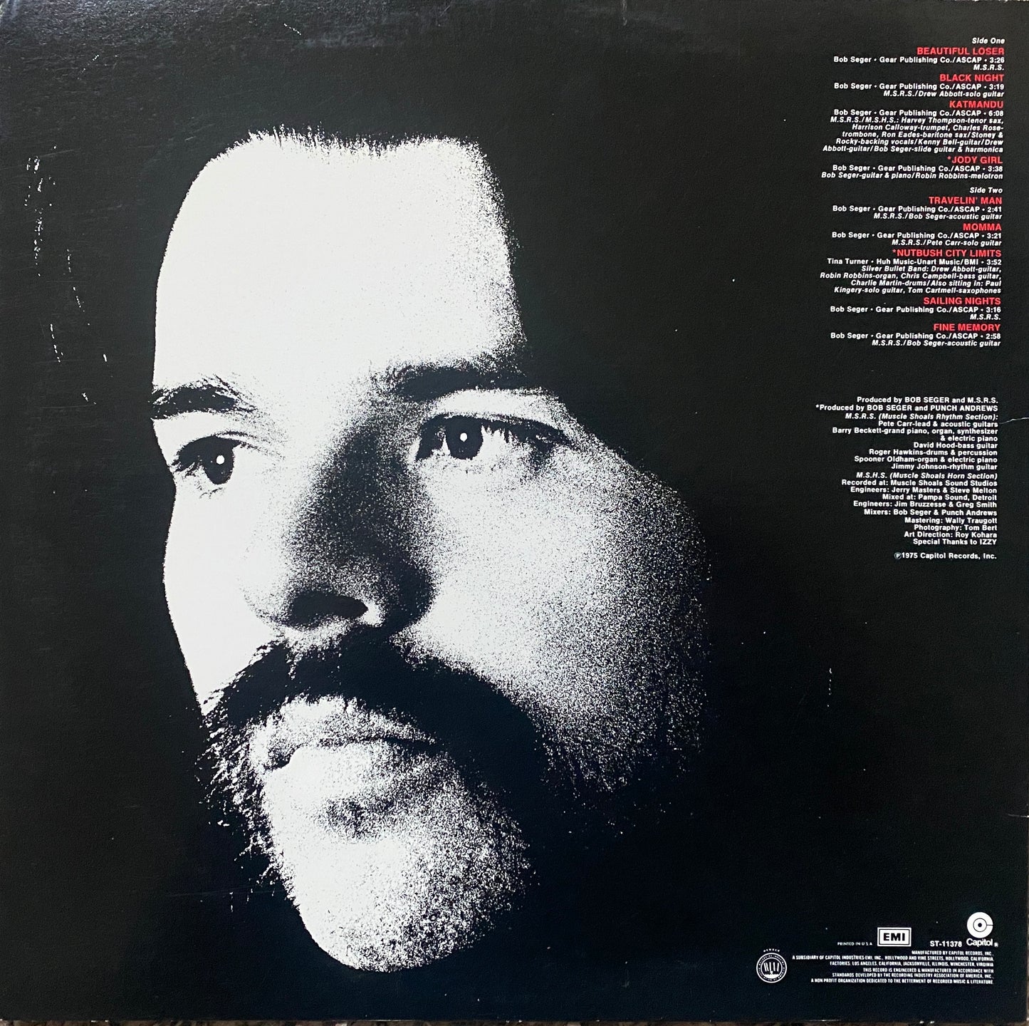 Bob Seger - Beautiful Loser (1975 U.S. Pressing)