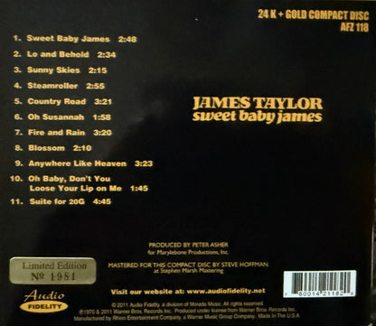 James Taylor - Sweet Baby James (Audio Fidelity Gold CD)
