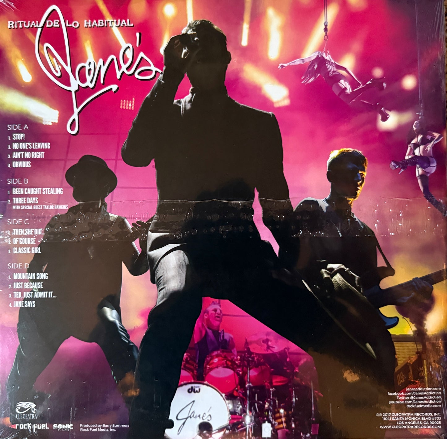 Janes Addiction- Ritual De Lo Habitual Alive at Twenty-Five (2XLP Factory Sealed)